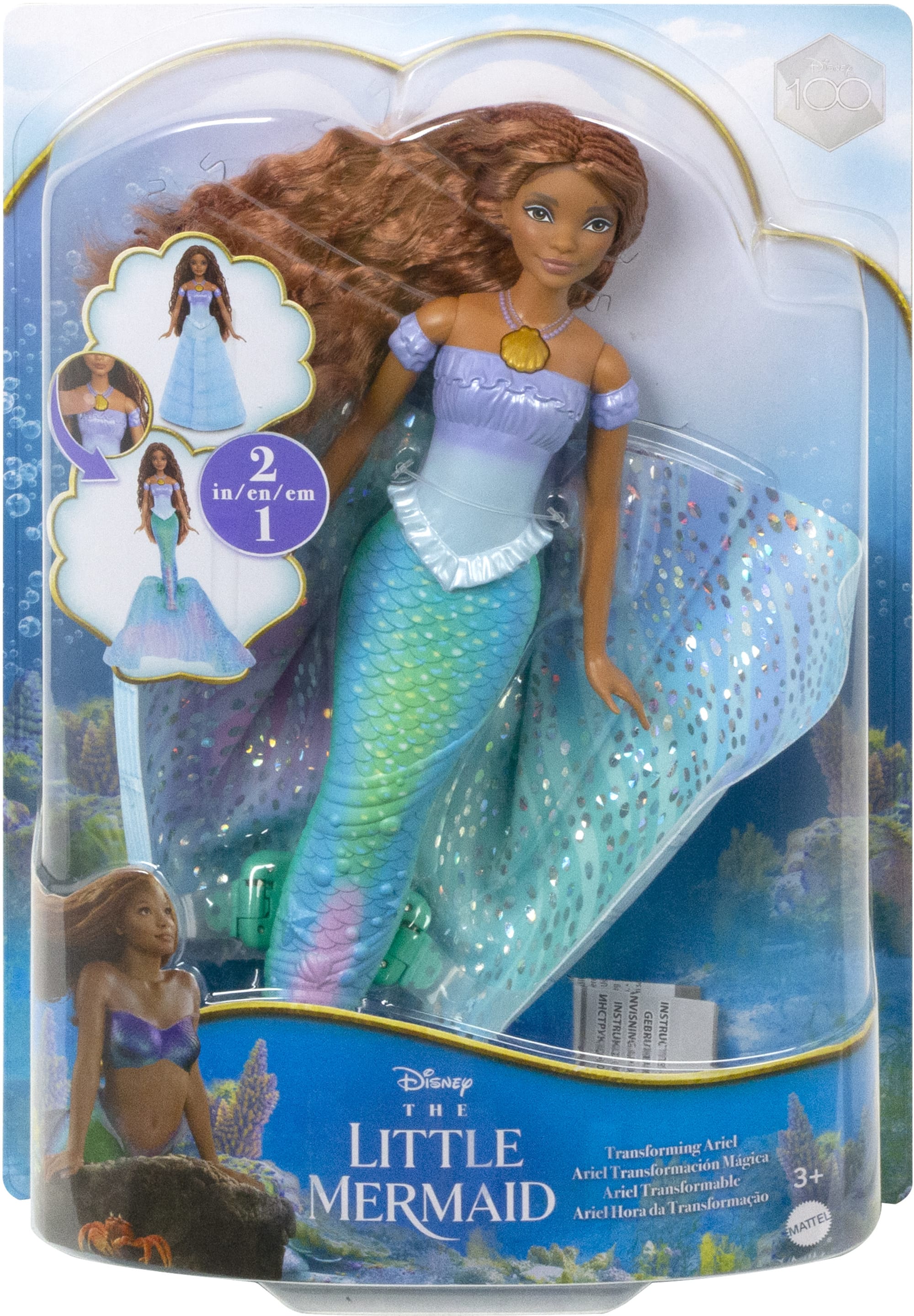 Princess Ariel Little Mermaid Doll Tesco Disney Princess Ariel
