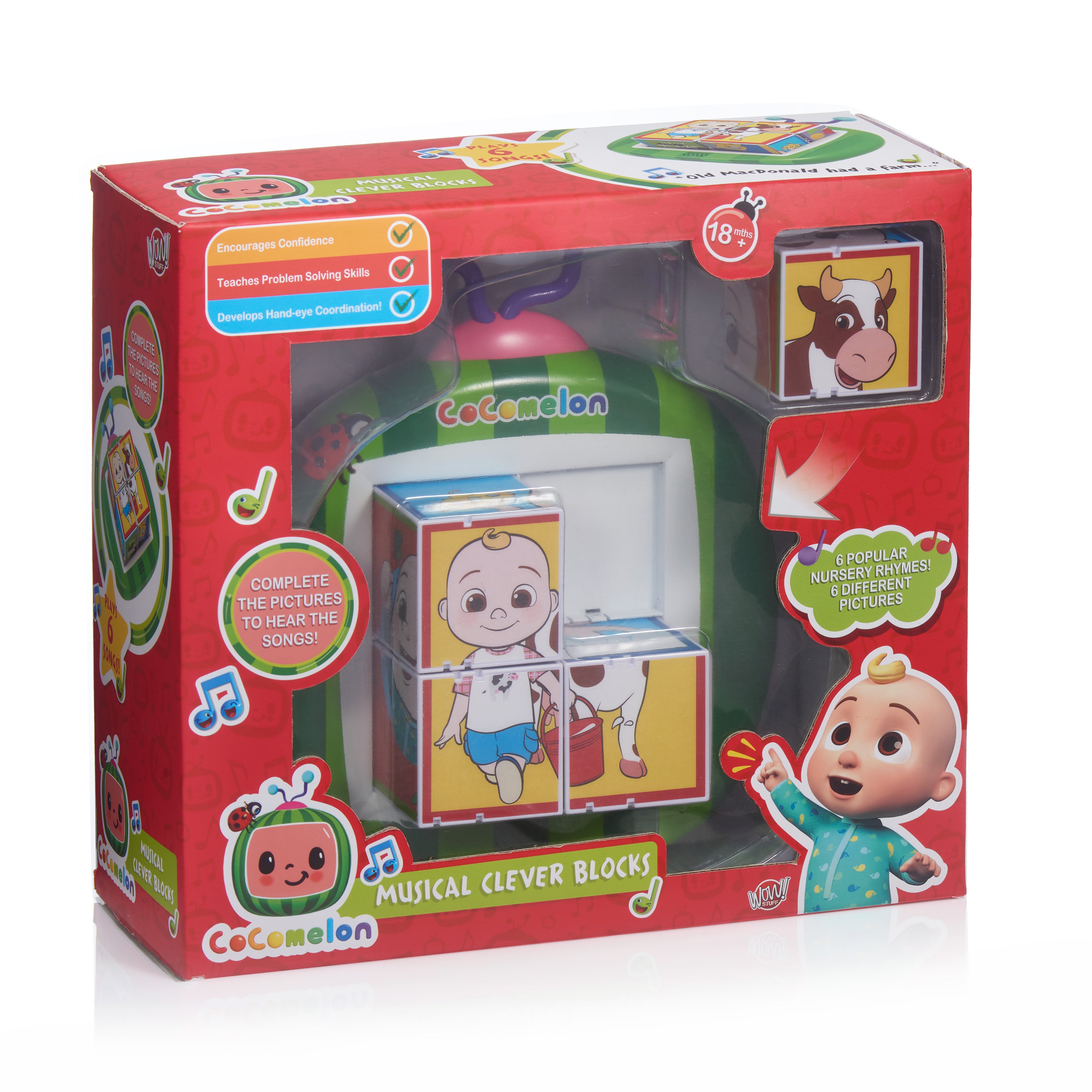 Cocomelon Musical Clever Blocks – Toyworld Australia