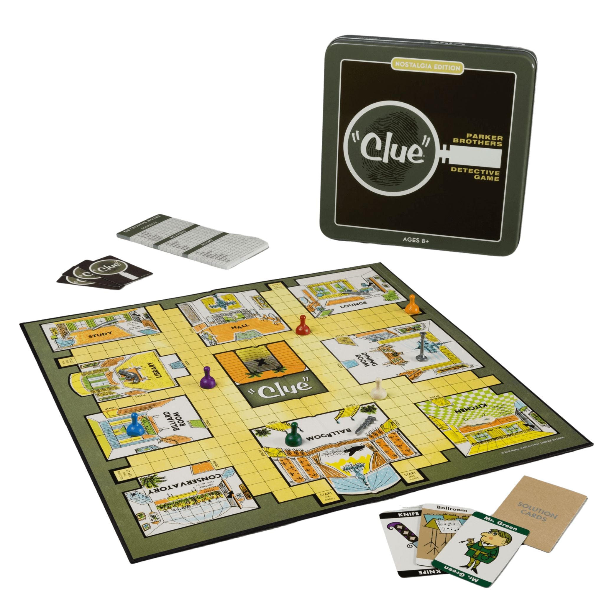 Clue Nostalgia Edition Tin – Toyworld Australia
