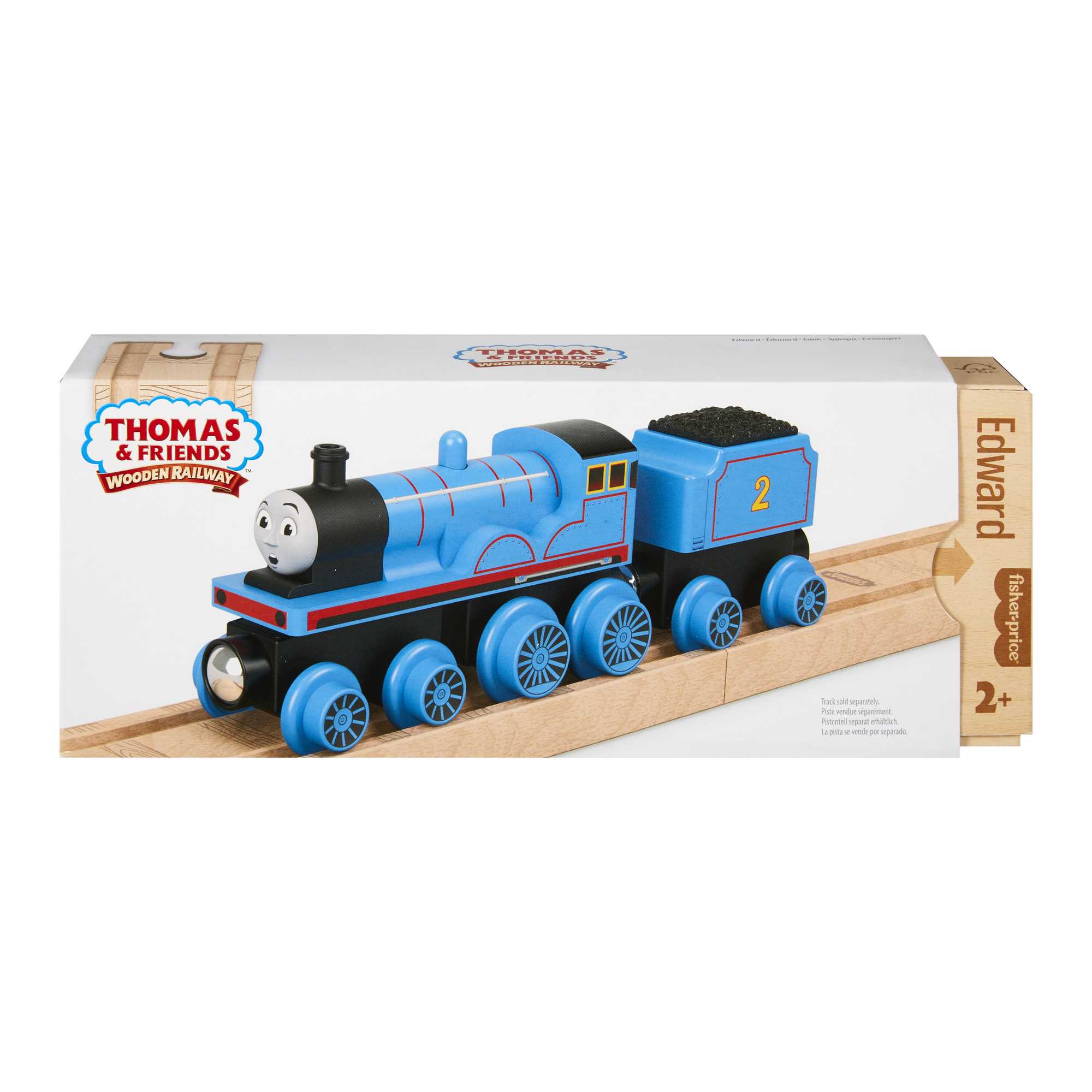 Fisher-Price Thomas Friends Wooden Railway Edward Engine And