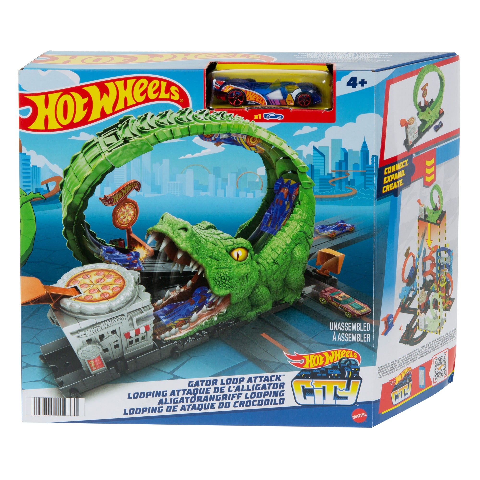 Hot Wheels City Gator Loop Attack Playset – Toyworld Australia