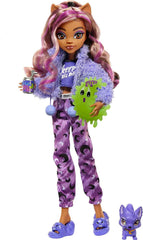 MONSTER HIGH CREEPOVER DOLL - CLAWDEEN