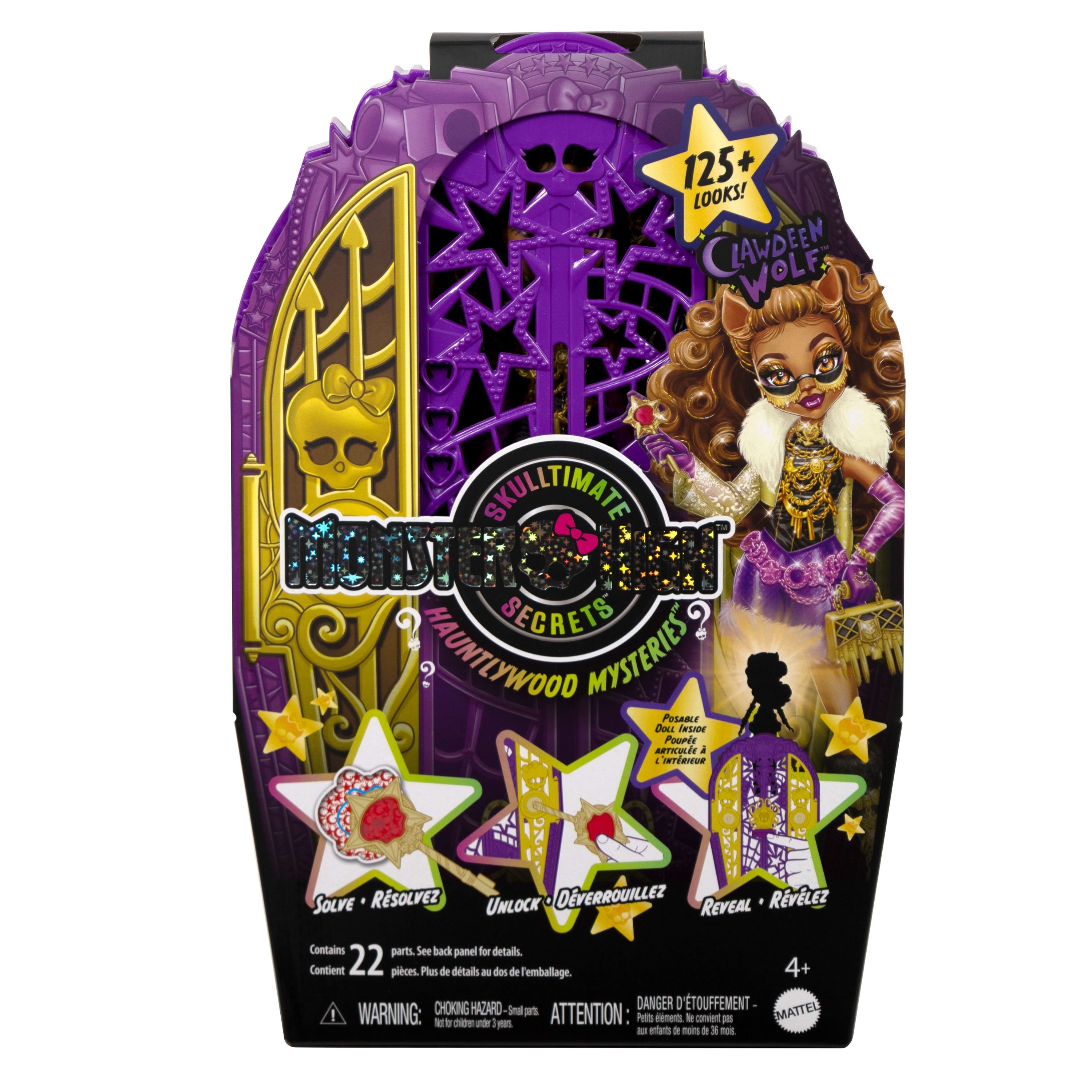 Monster High Skulltimate Secrets Hauntlywood Mysteries Clawdeen ...