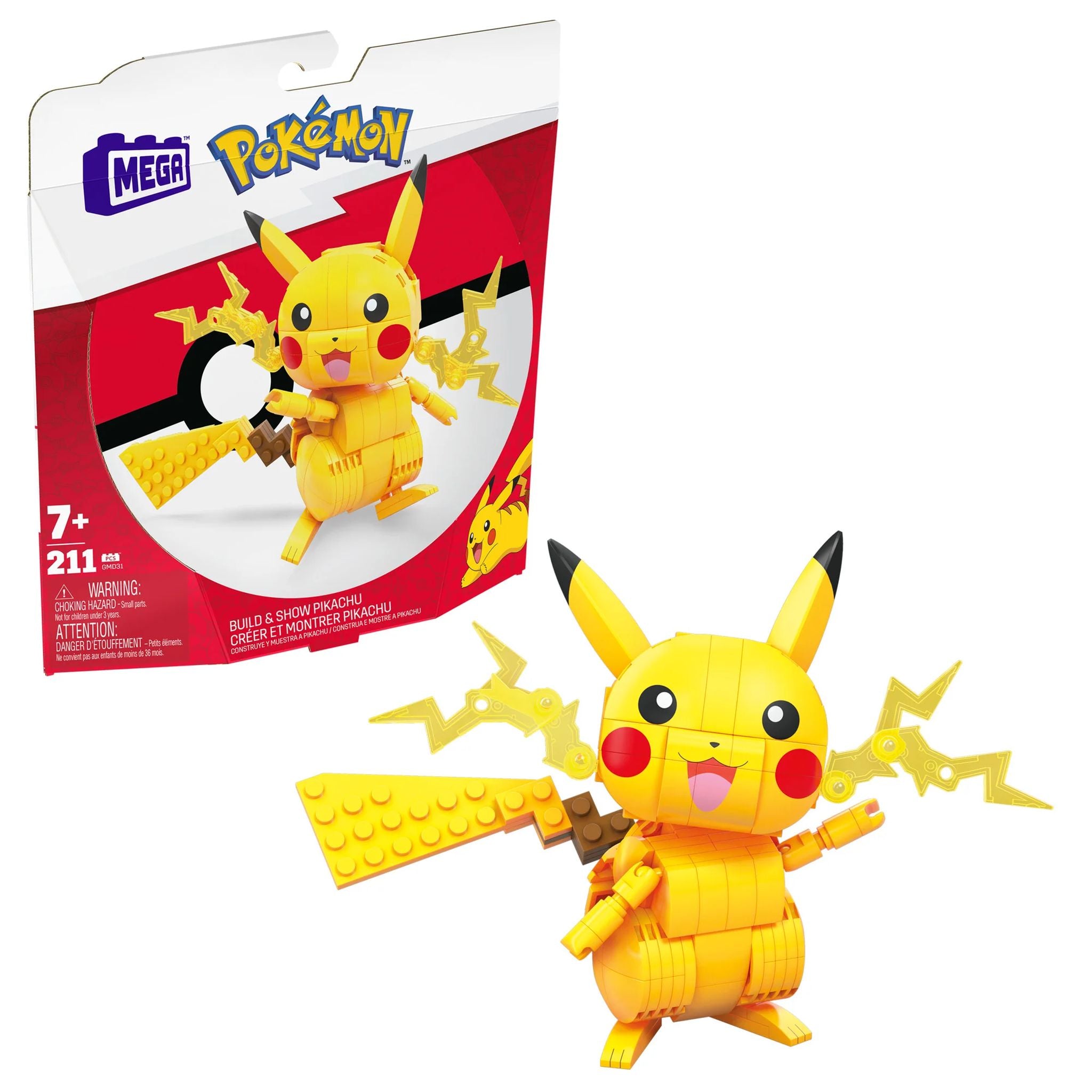 MEGA Construx Pokemon Build Show Pikachu – Toyworld Australia