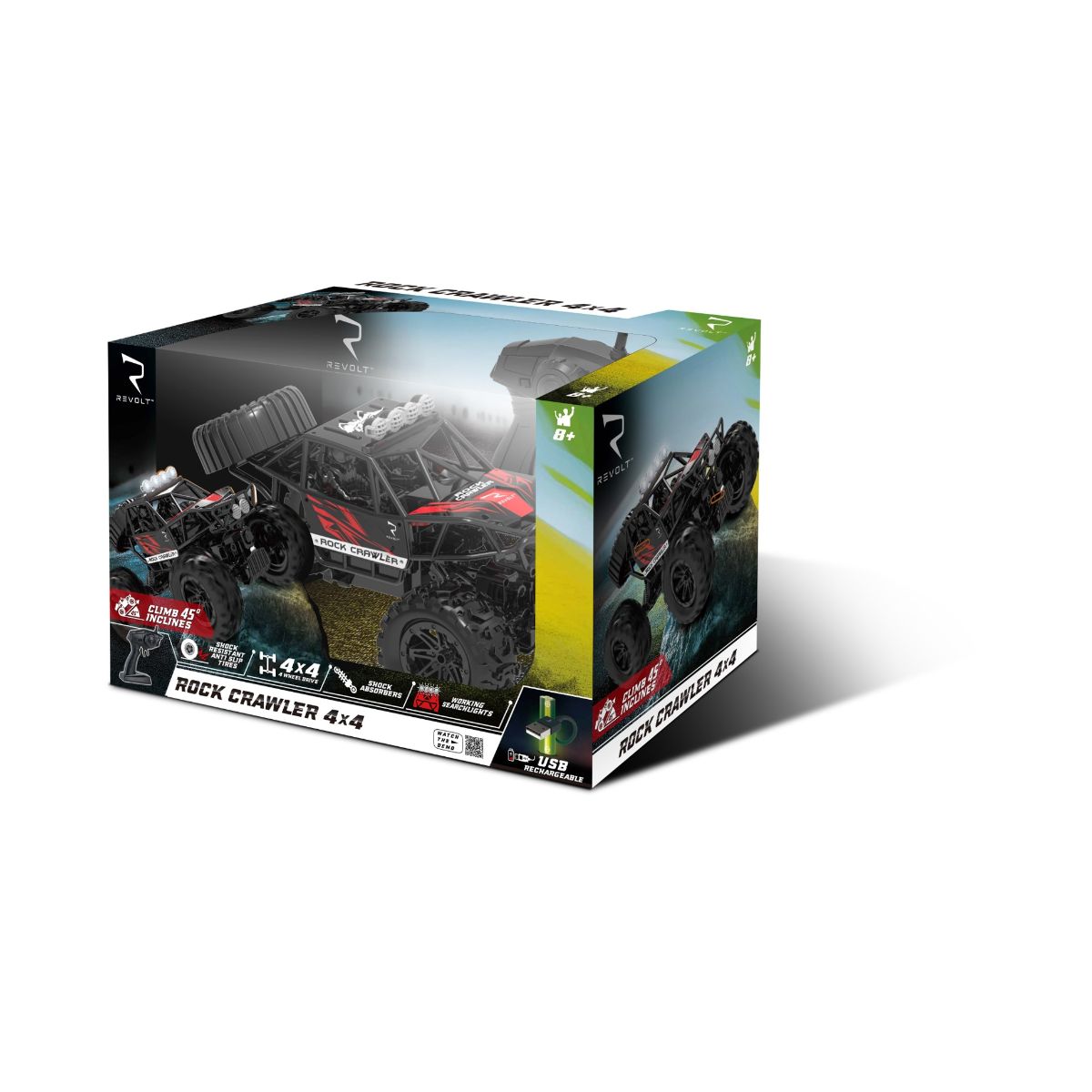 Revolt RC Rock Crawler 4x4 – Toyworld Australia