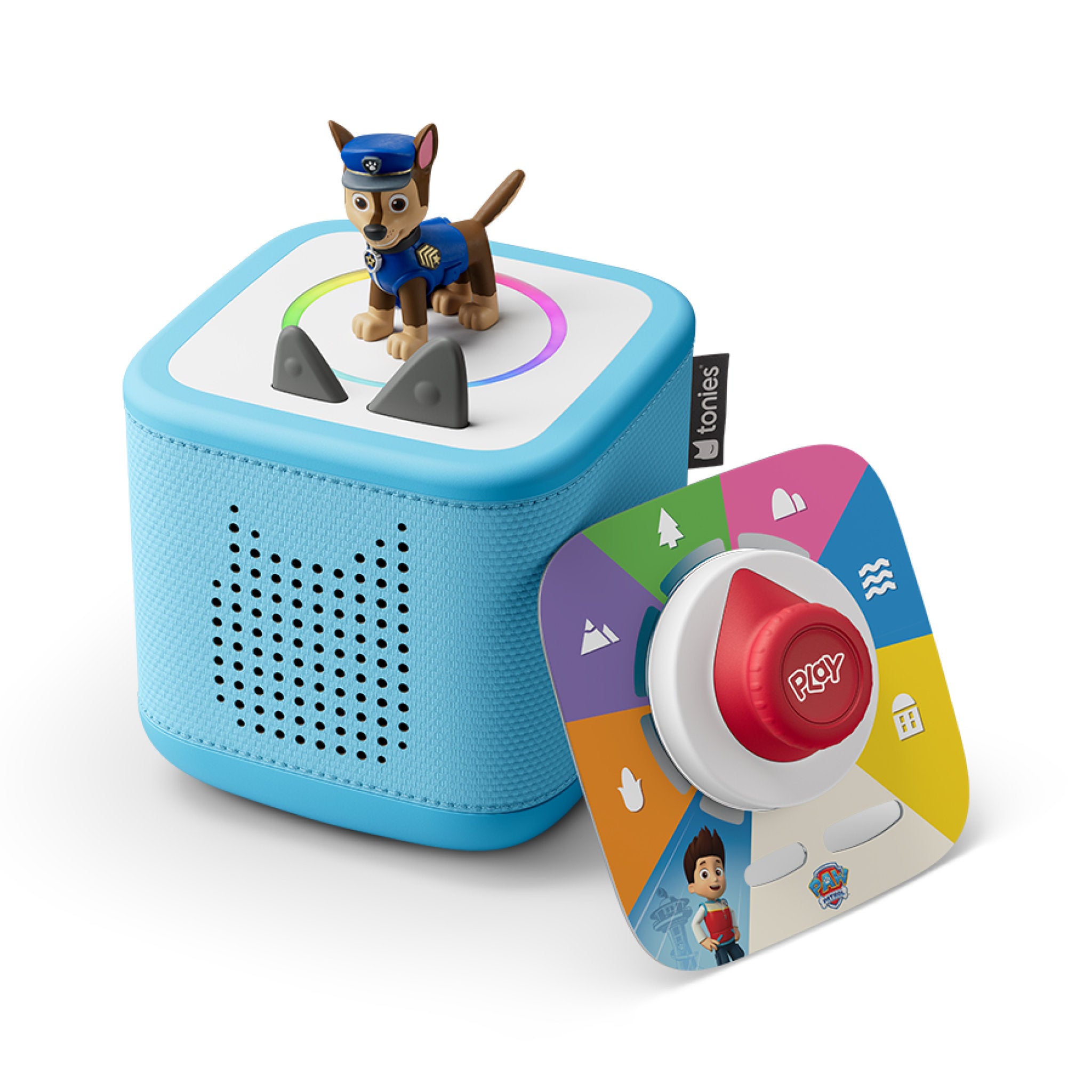 spielzeug toniebox Tonies PAW Patrol Toniebox 2 Full Playset - Sky Blue – Toyworld Australia