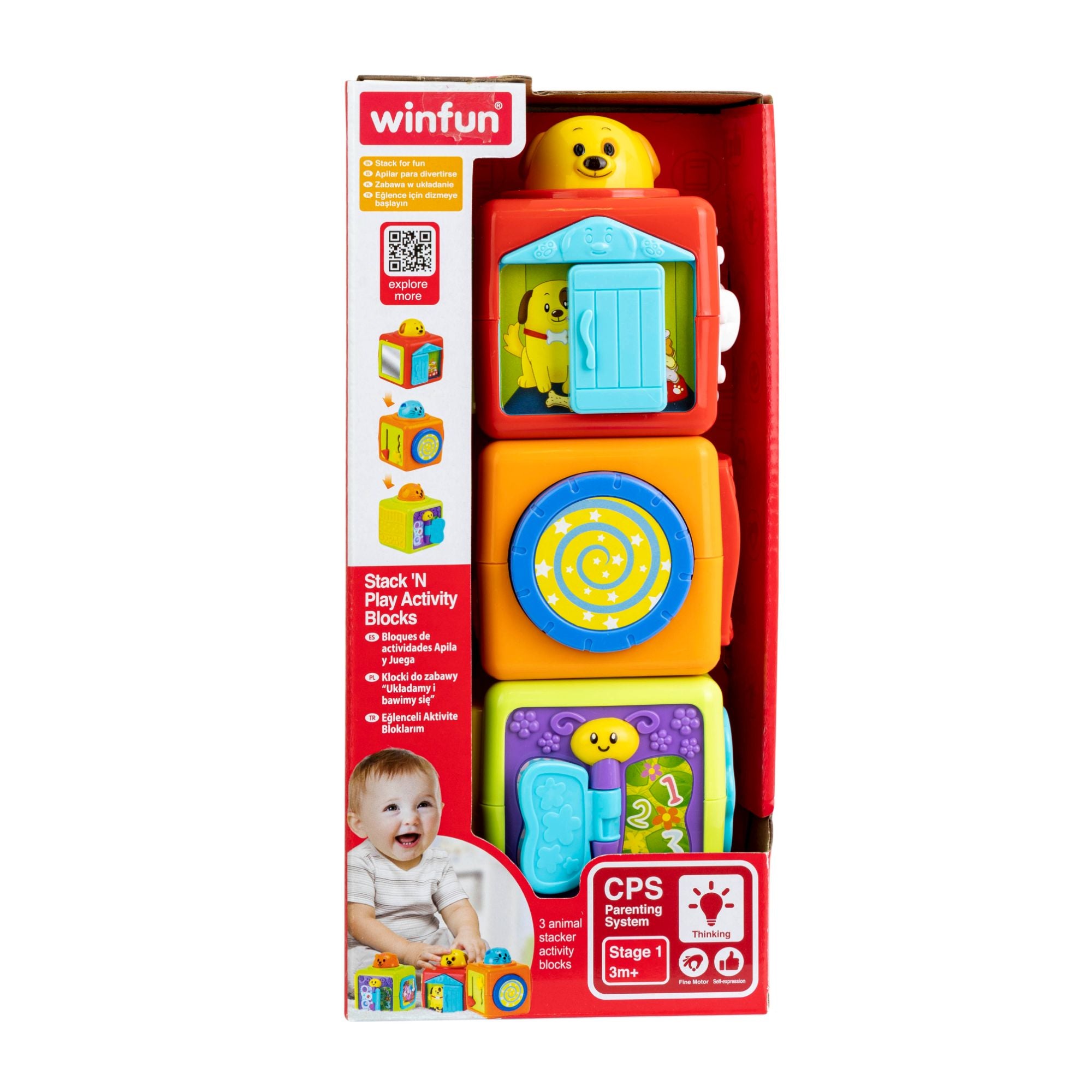Winfun Stack ?N Play Activity Blocks – Toyworld Australia