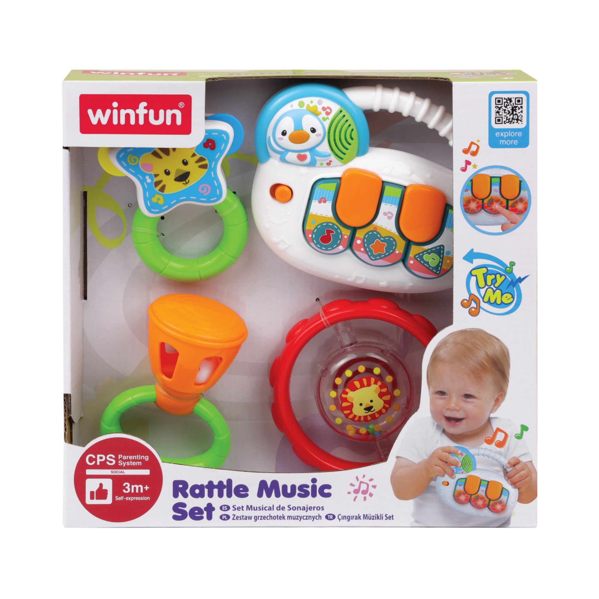Winfun Rattle Music Set Keyboard – Toyworld Australia