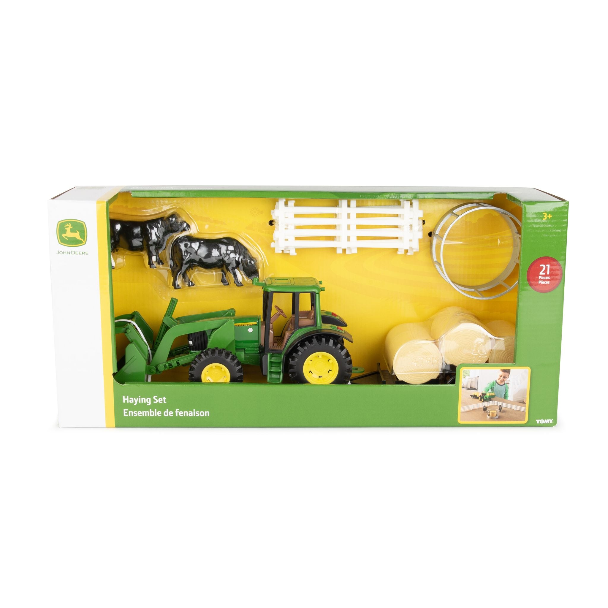 John Deere 1:32 Haying Farm Set – Toyworld Australia