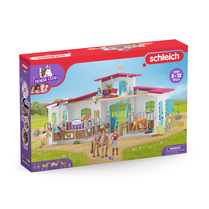 Schleich Horse Club Lakeside Riding Centre Set – Toyworld Australia
