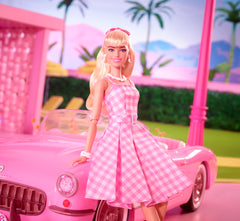 BARBIE THE MOVIE BARBIE DOLL IN PINK GINGHAM DRESS
