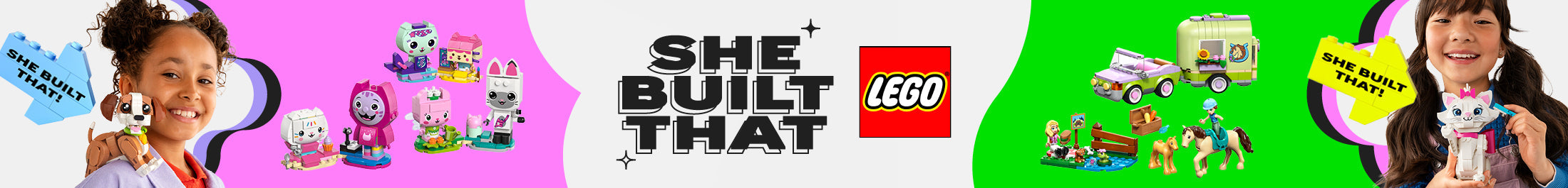LEGO® She Built That
