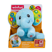 Winfun Learn With Me Interactive Plush - Elephant