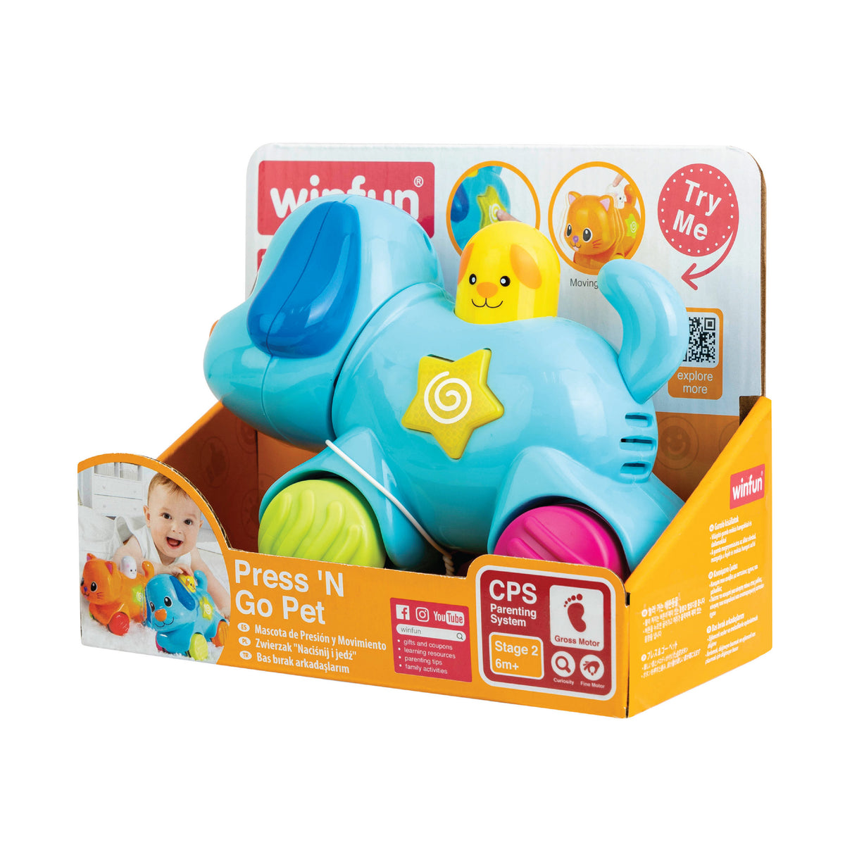 Winfun Press n Go Pet - Puppy