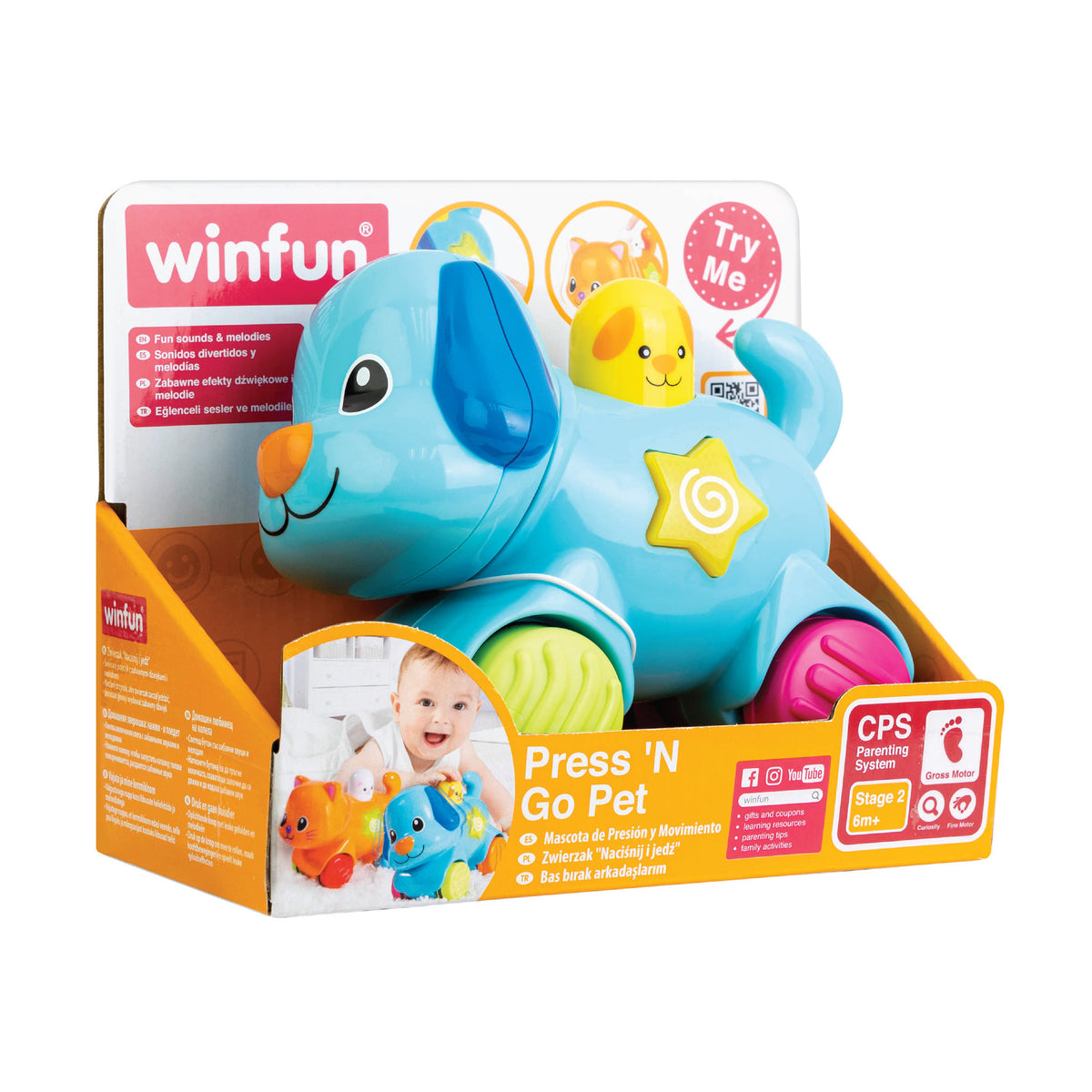 Winfun Press n Go Pet - Puppy