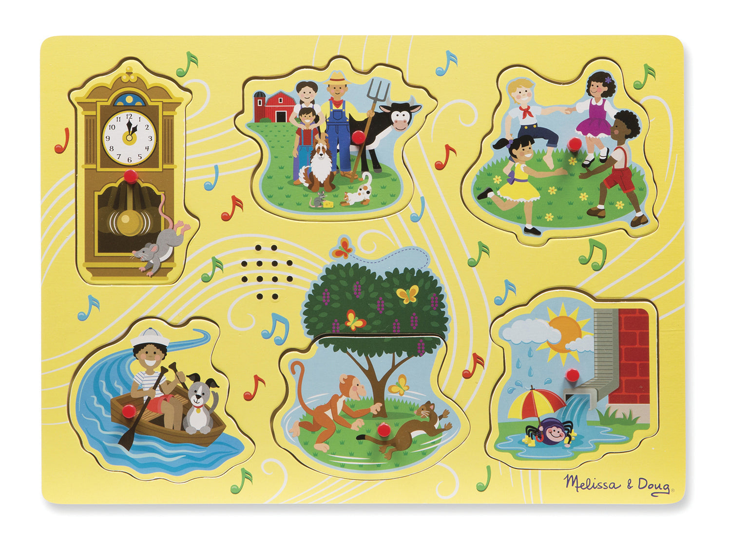 Melissa & Doug - Nursery Rhyme A Sound Puzzle