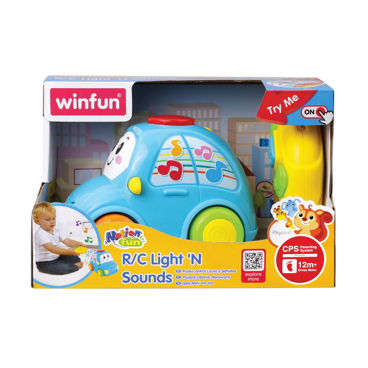 Winfun RC Light & Sounds Remote Control Car
