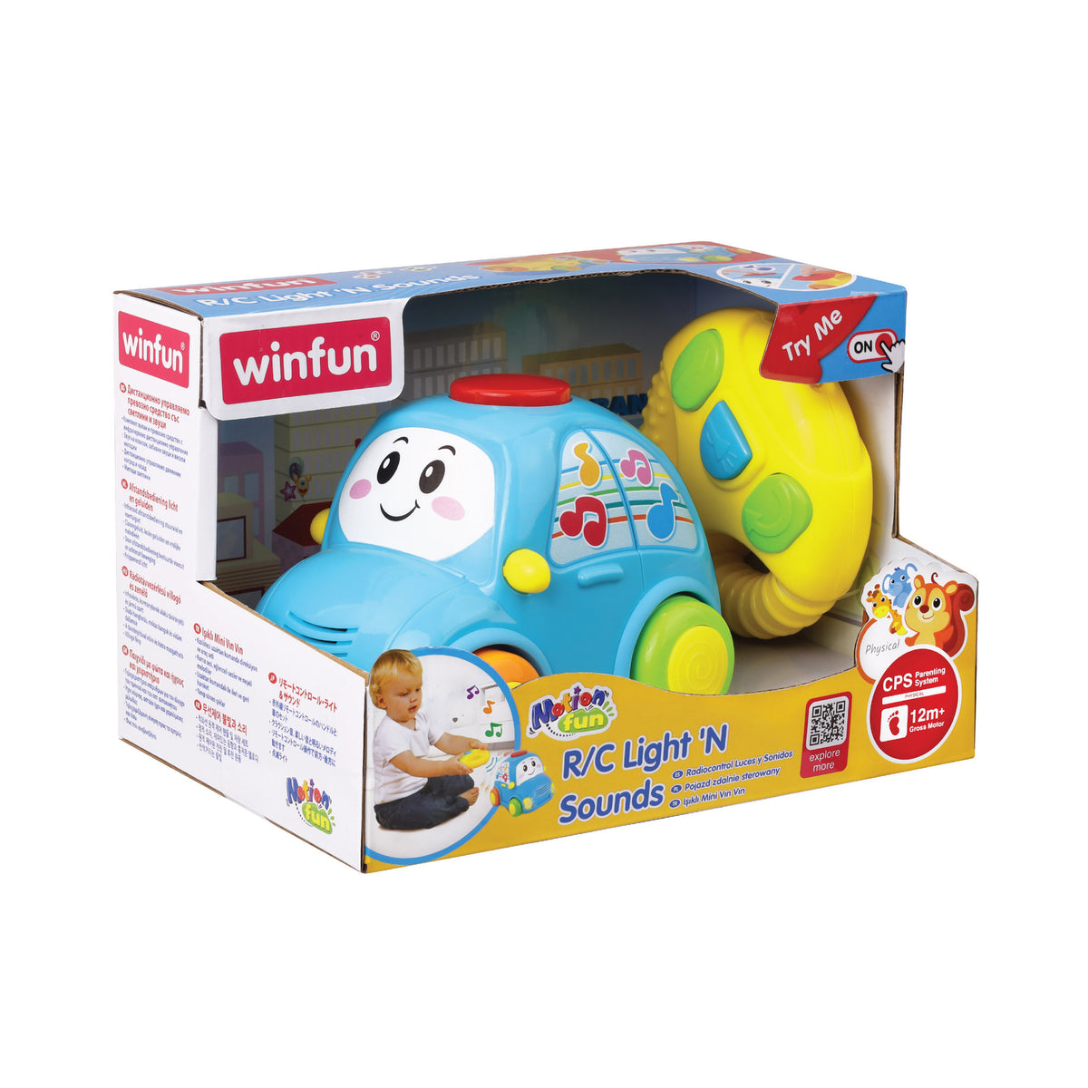 Winfun RC Light & Sounds Remote Control Car