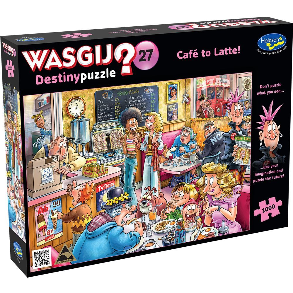 Wasgij Destiny #27 Cafe To Latte 1000 Piece