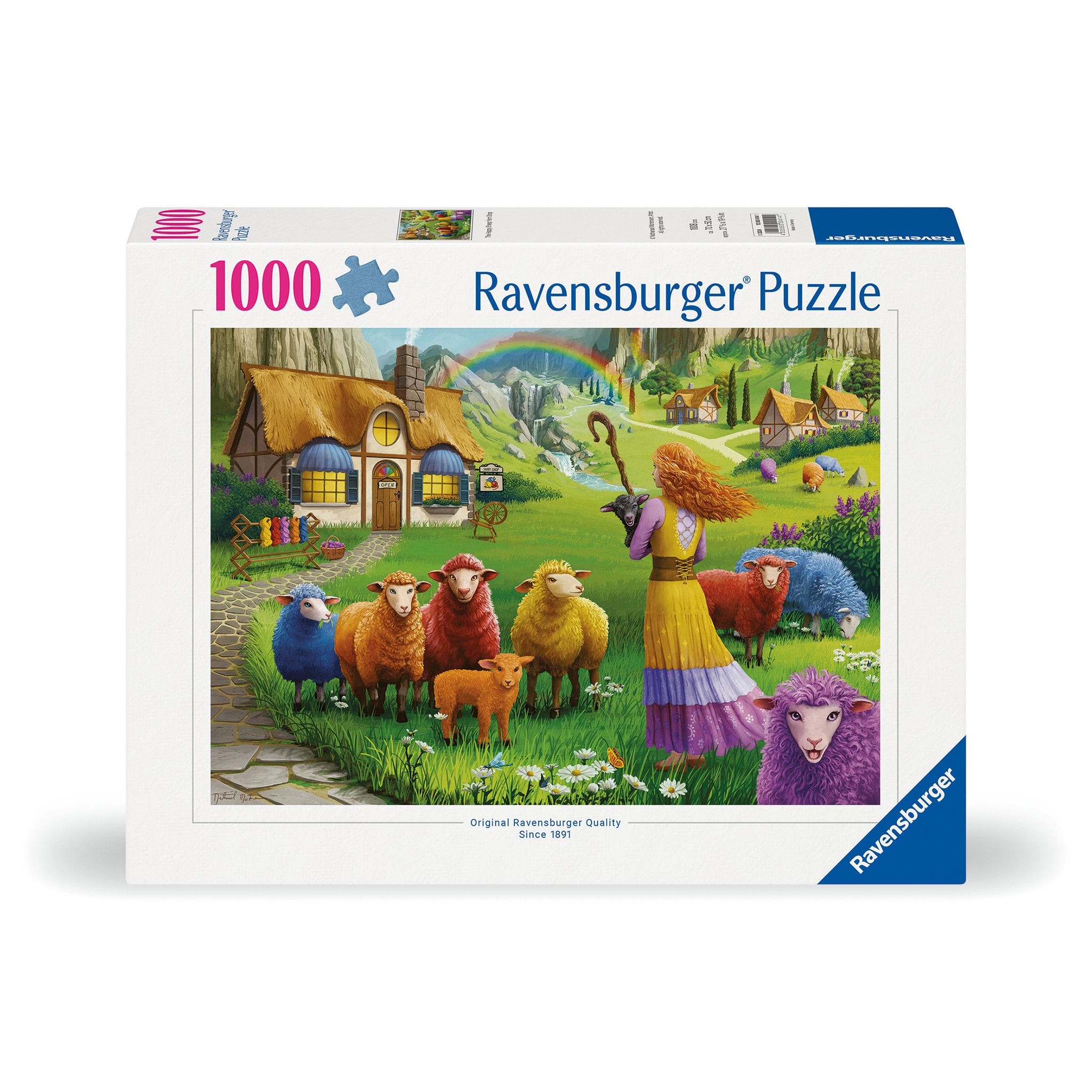 Ravensburger Puzzle The Happy Sheep 1000 Piece