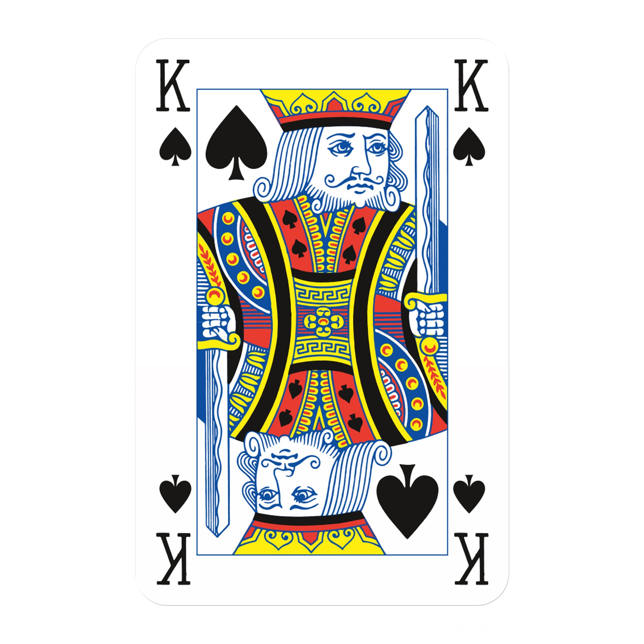 Waddington's No1 Playing Cards - Blue & Red