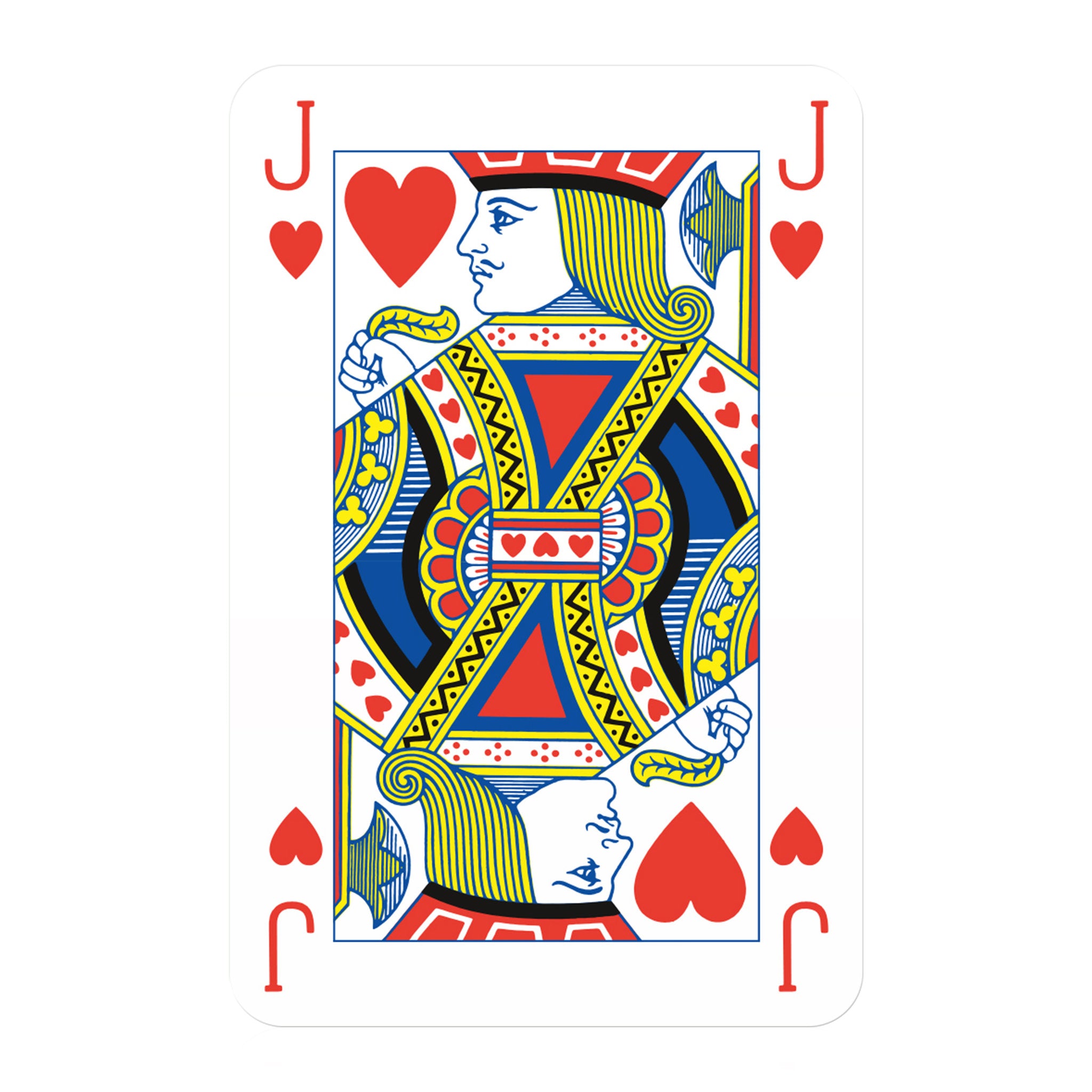 Waddington's No1 Playing Cards - Blue & Red