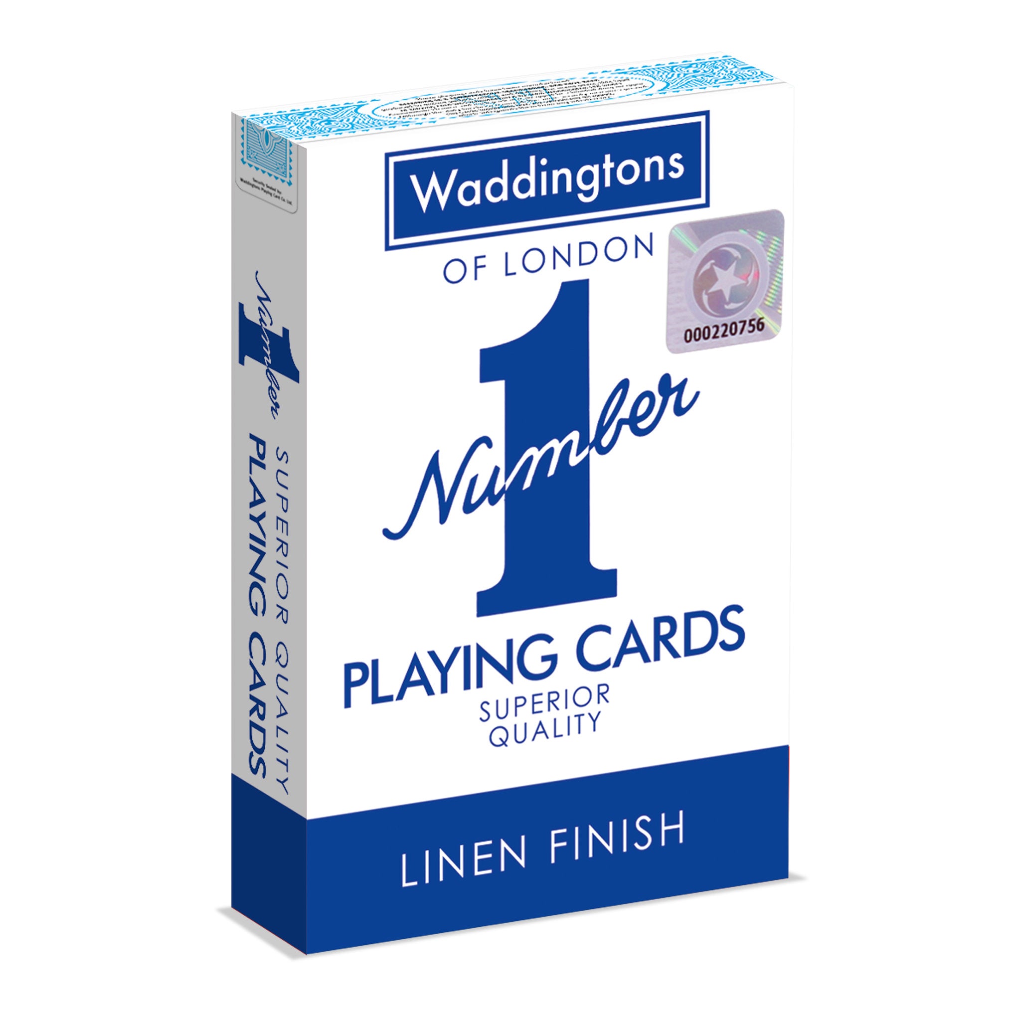 Waddington's No1 Playing Cards - Blue & Red