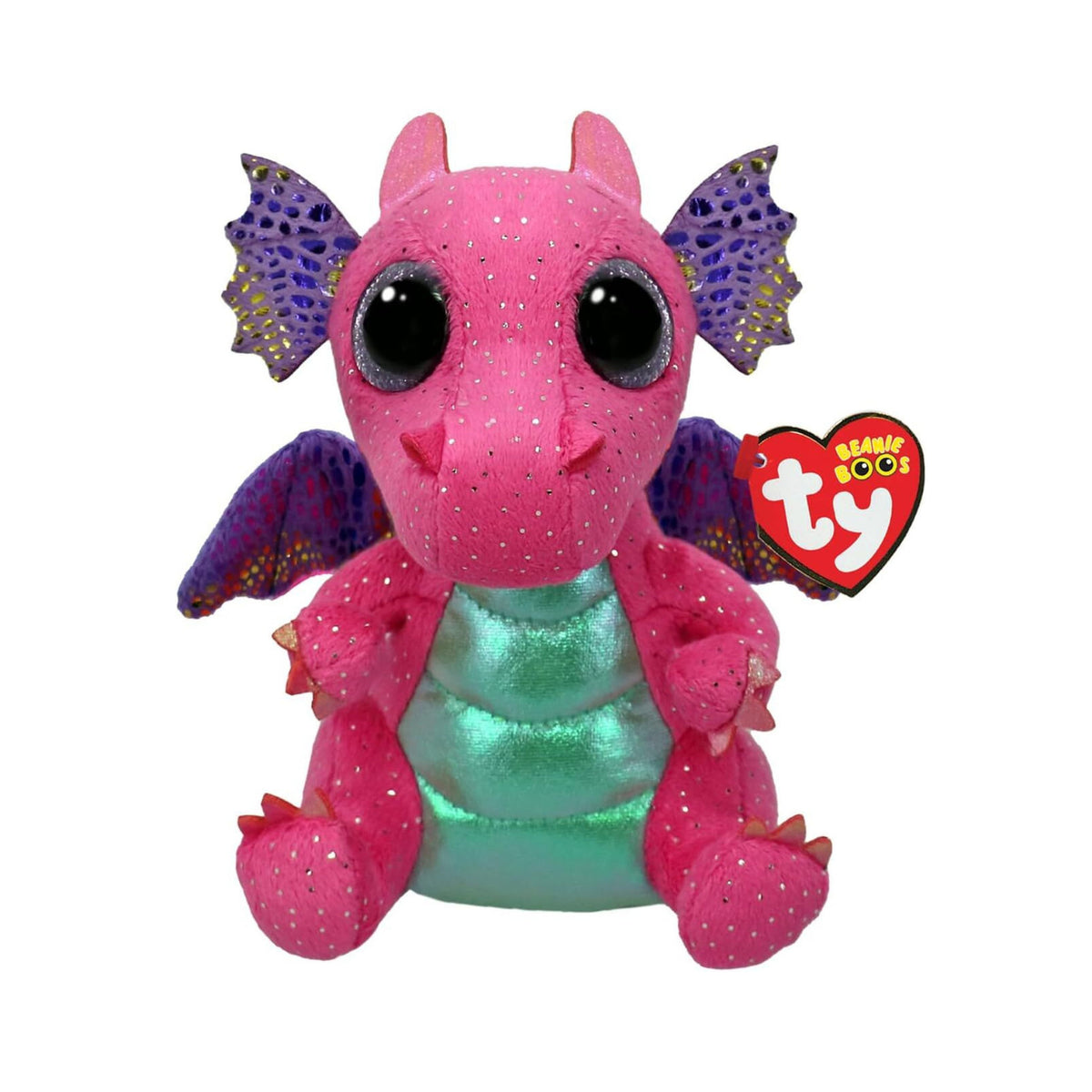 Ty Beanie Boos Regular - Pink Dragon Spitfire