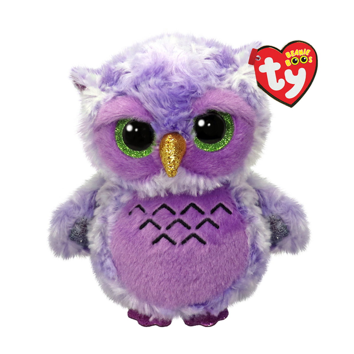 Ty Beanie Boos - Owlivia Purple Owl
