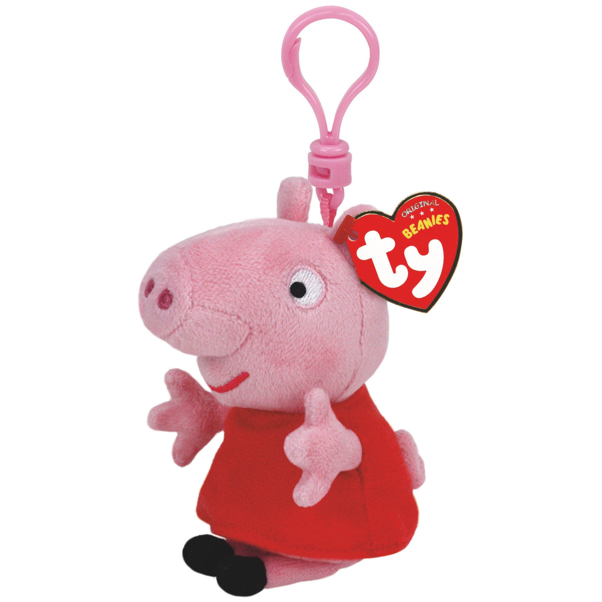 Ty Beanie Babies Clip - Peppa Pig