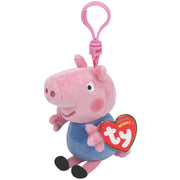 Ty Beanie Babies Clip - Peppa Pig George