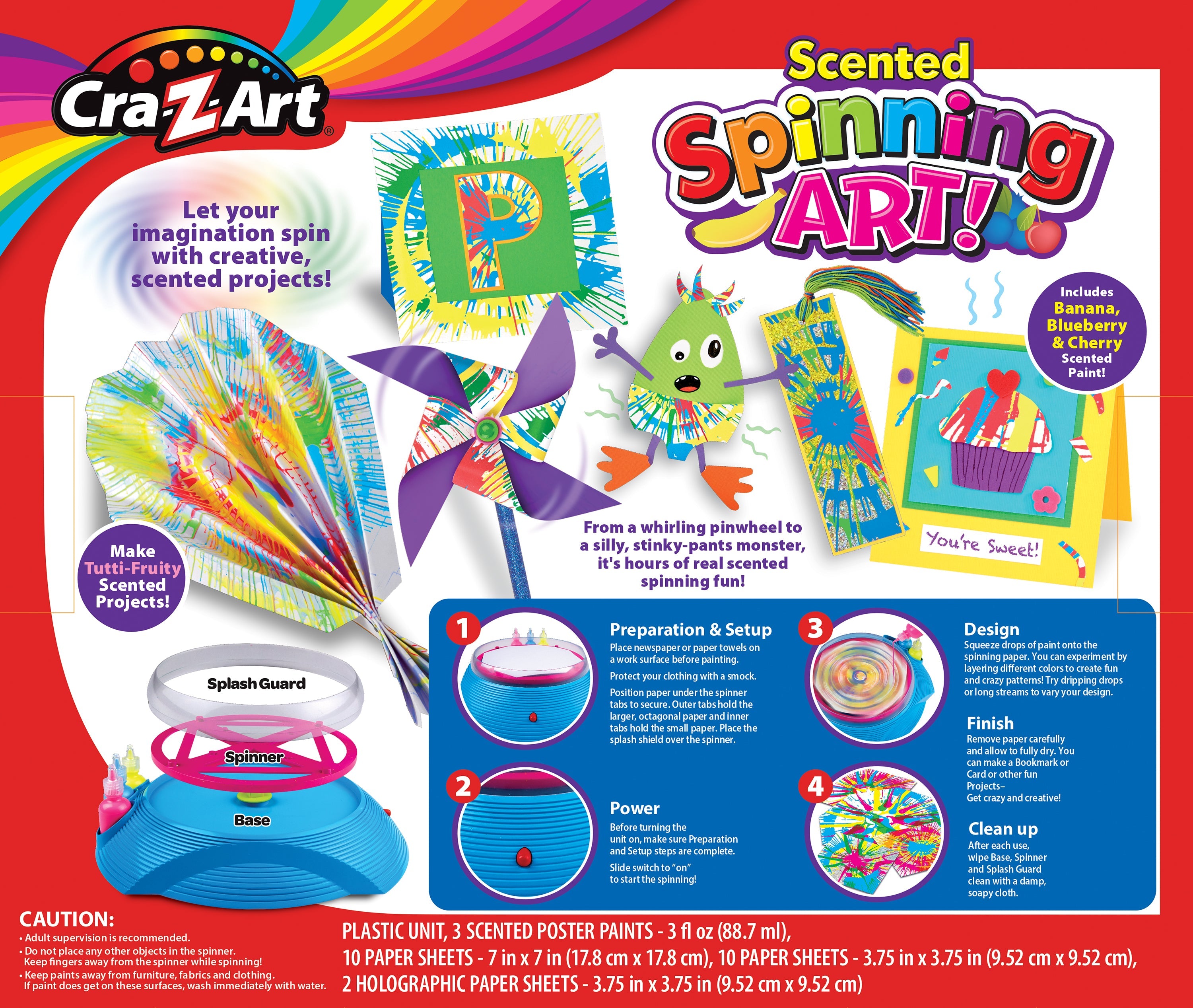 Cra-Z-Art Scented Spinning Art