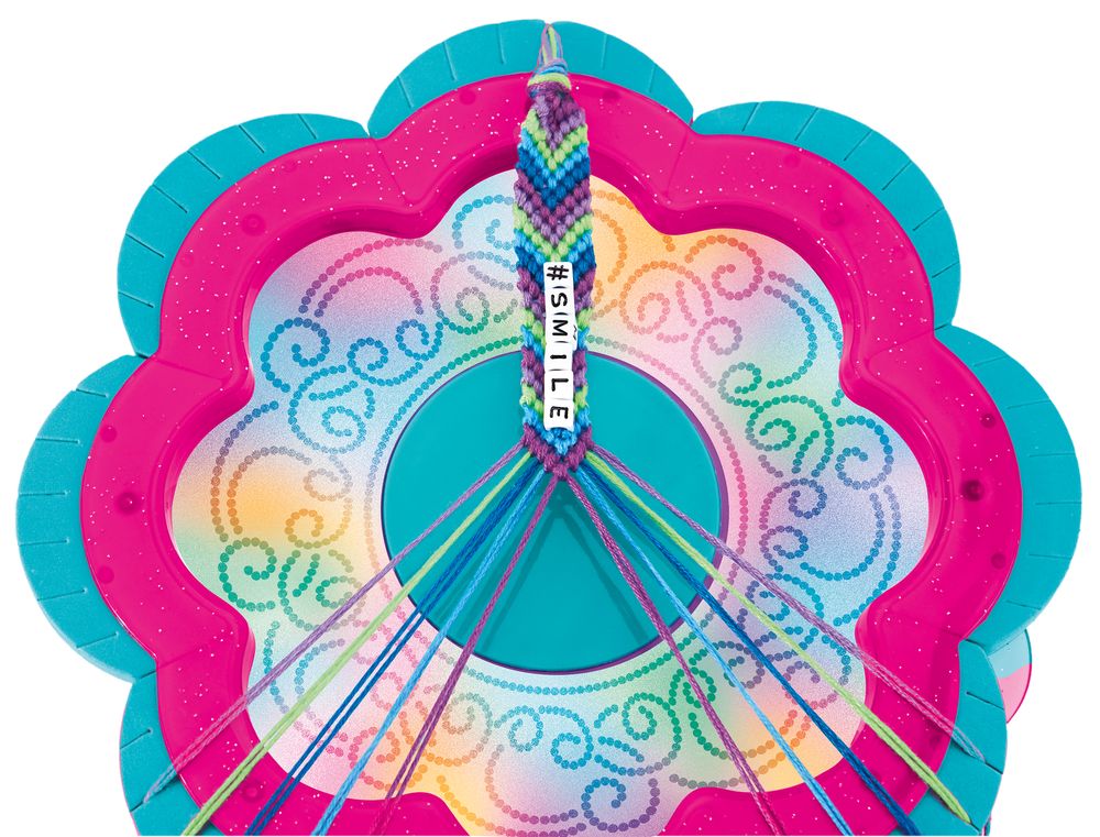 Cra-Z-Art Shimmer 'N Sparkle 2 In 1 Spin & Bead Friendship Studio - Toyworld Australia