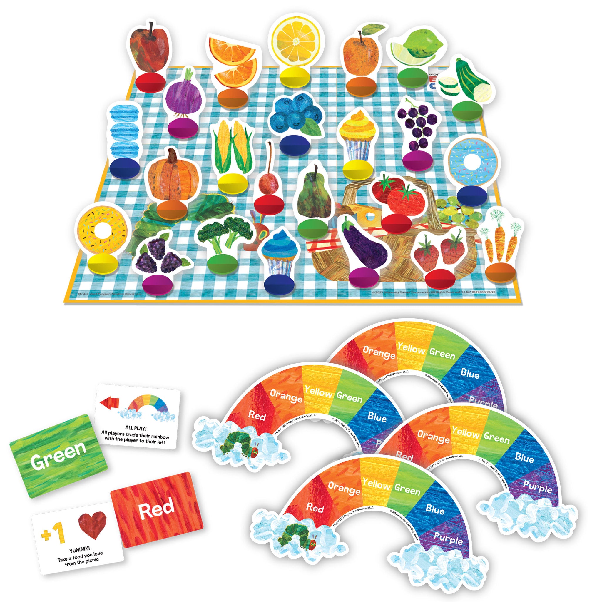 The Very Hungry Caterpillar - 2-Sided Floor Puzzle