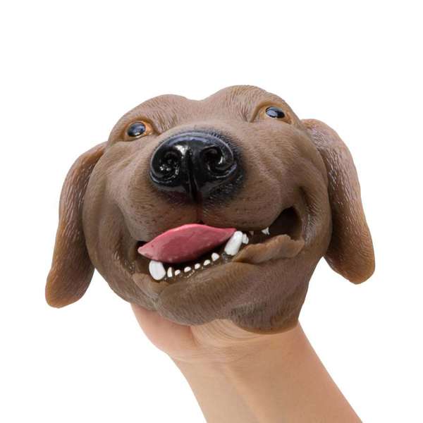 Schylling Stretchy Hand Puppet Dog Assorted Styles