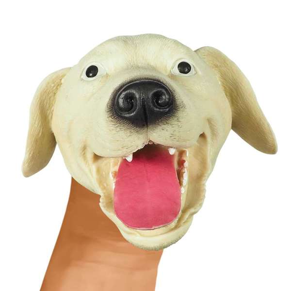 Schylling Stretchy Hand Puppet Dog Assorted Styles