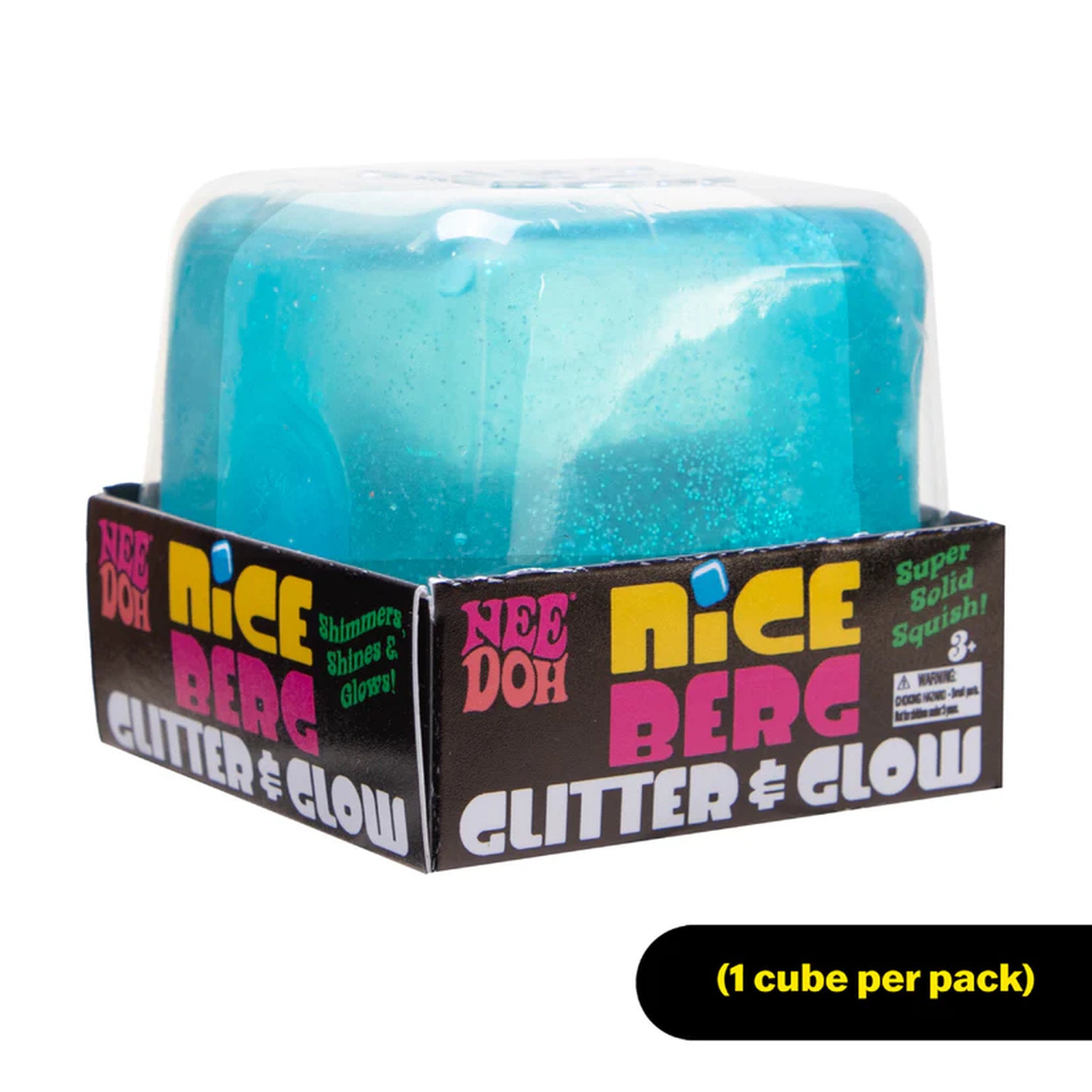 Schylling NeeDoh Glitter & Glow Niceberg