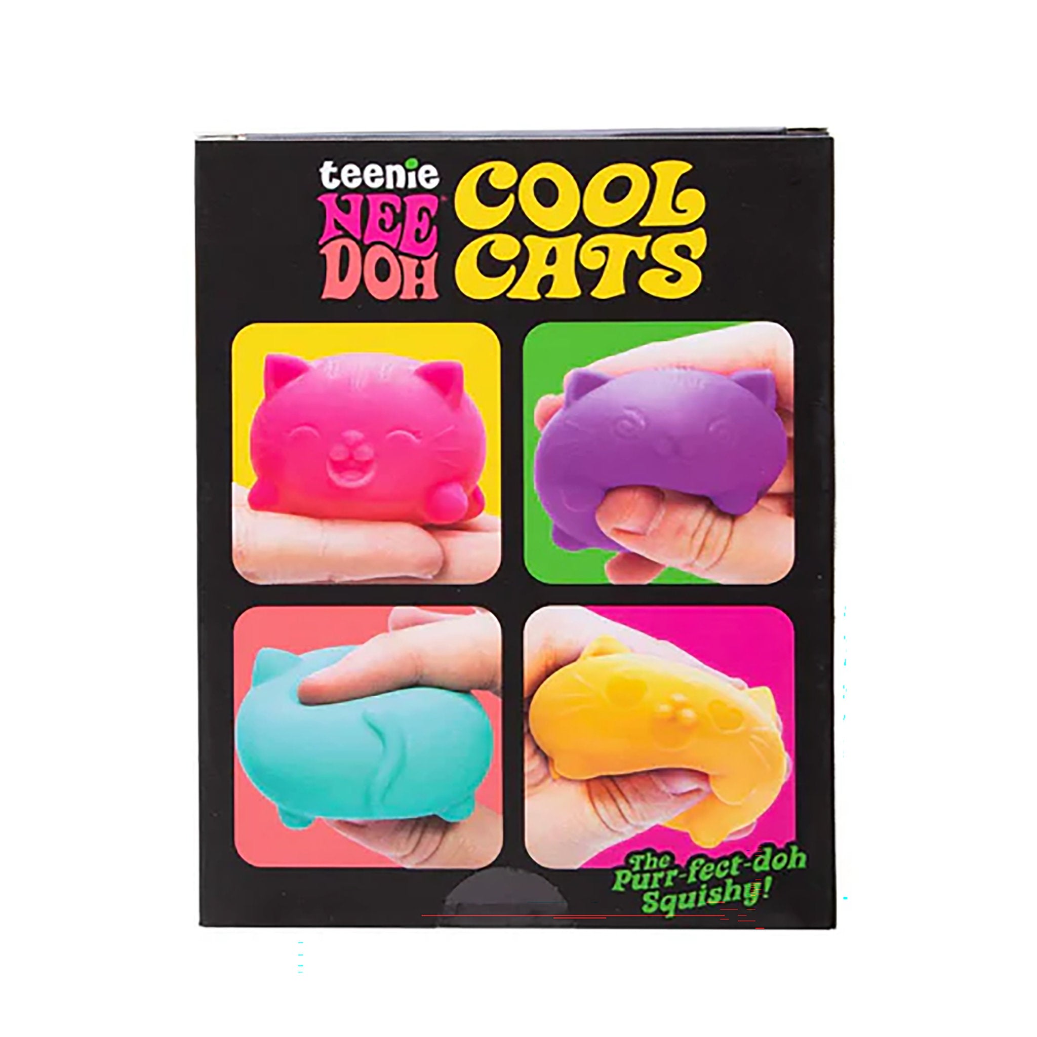 Schylling NeeDoh Cool Cats Teenie 4 Pack