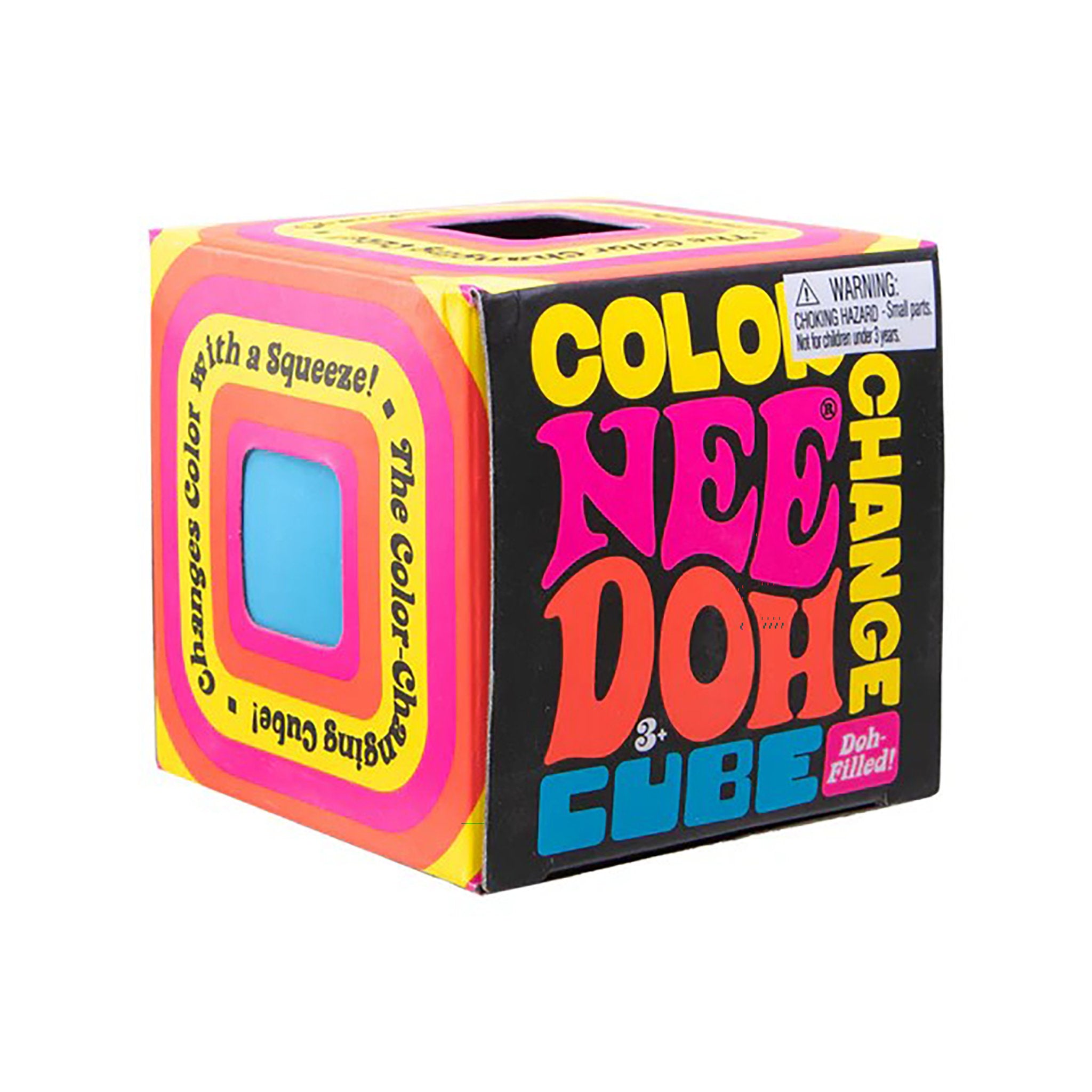Schylling NeeDoh Colour Change Cube Shape Assorted Styles