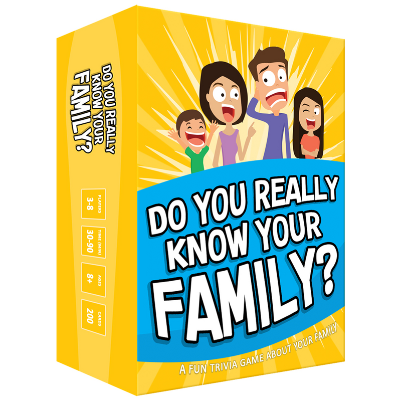 DO YOU REALLY KNOW YOUR FAMILY THE GAME