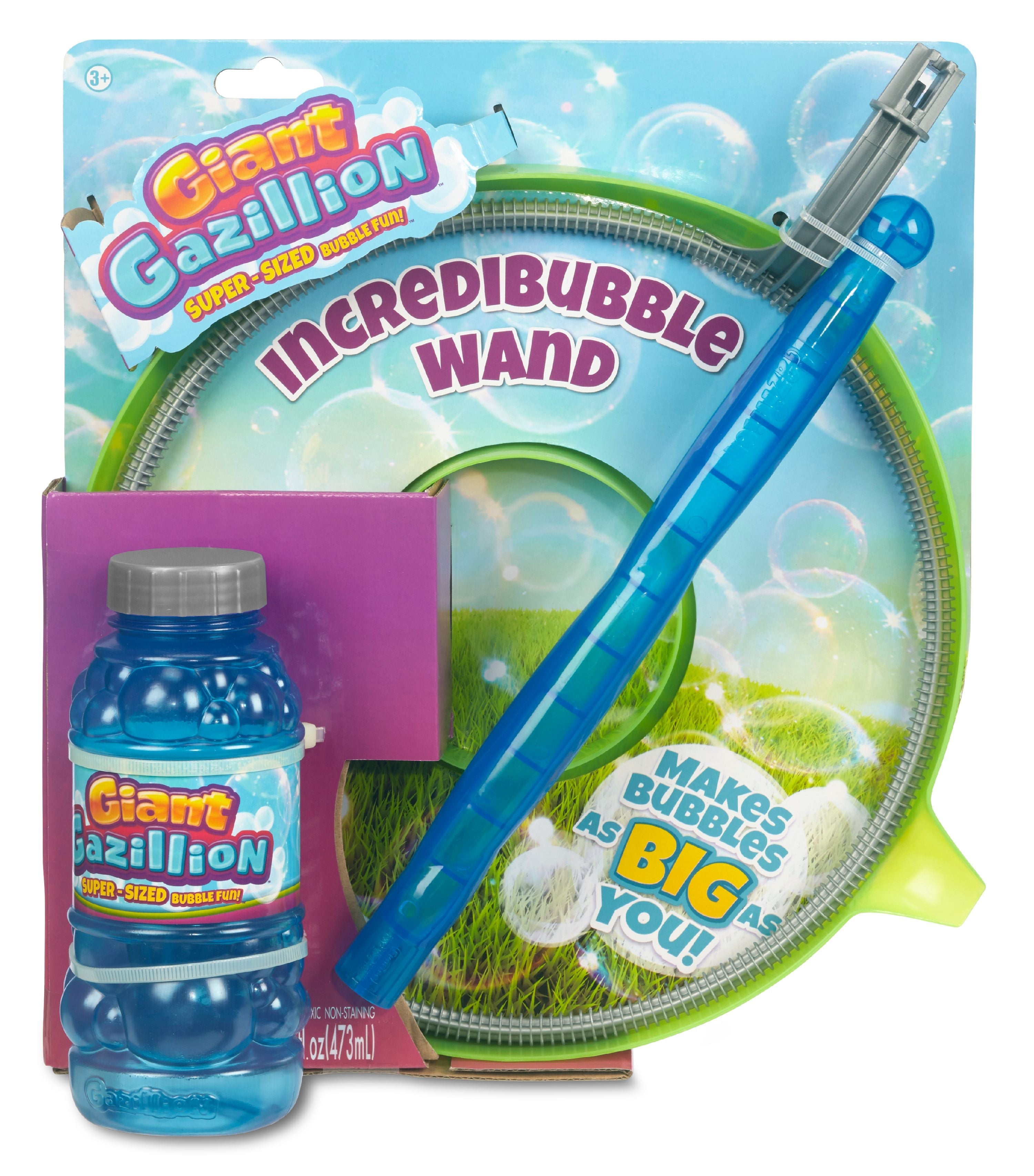 Gazillion Bubbles Giant Bubble Wand With Solution