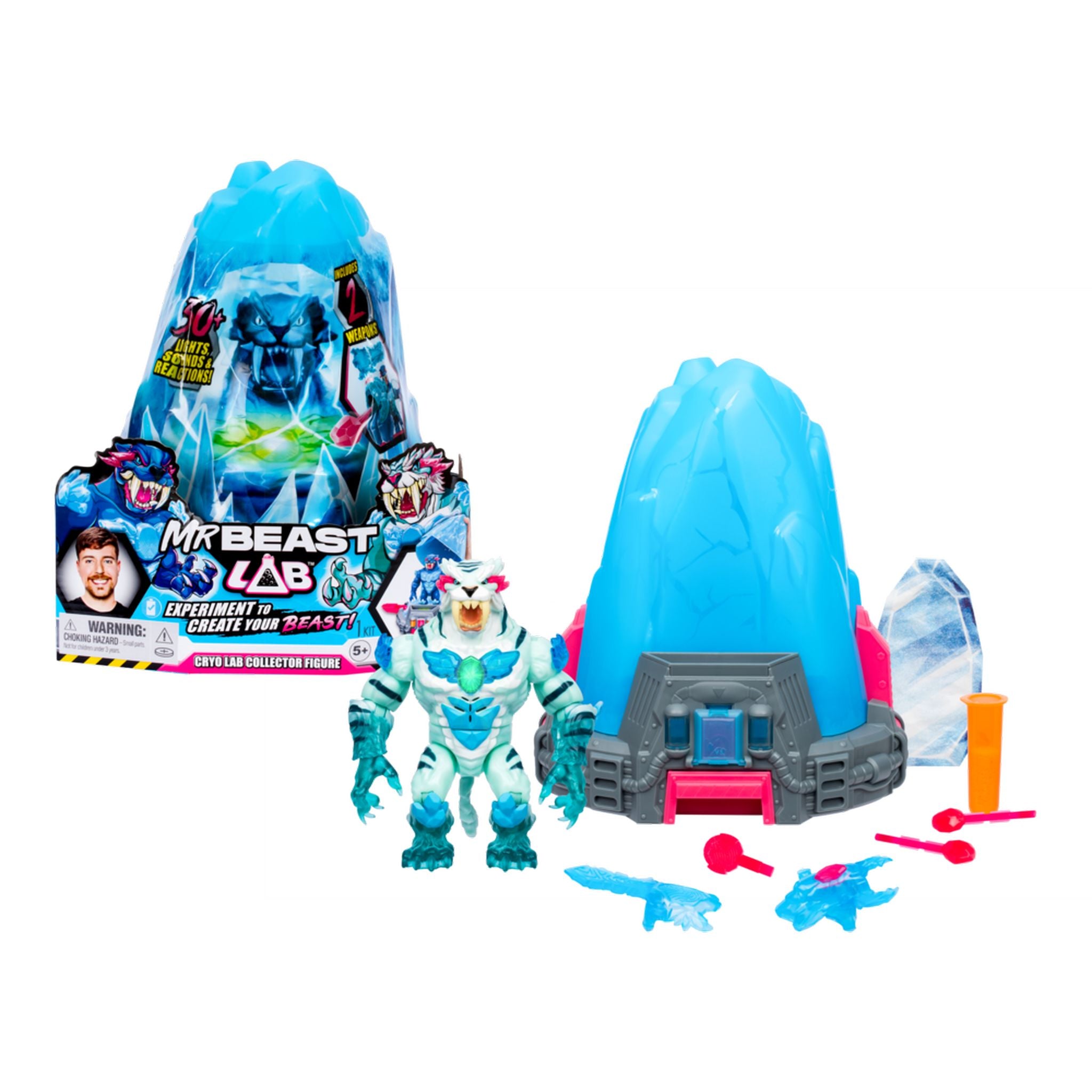 MrBeast Lab Cryo Lab Collector Figure – Toyworld Australia
