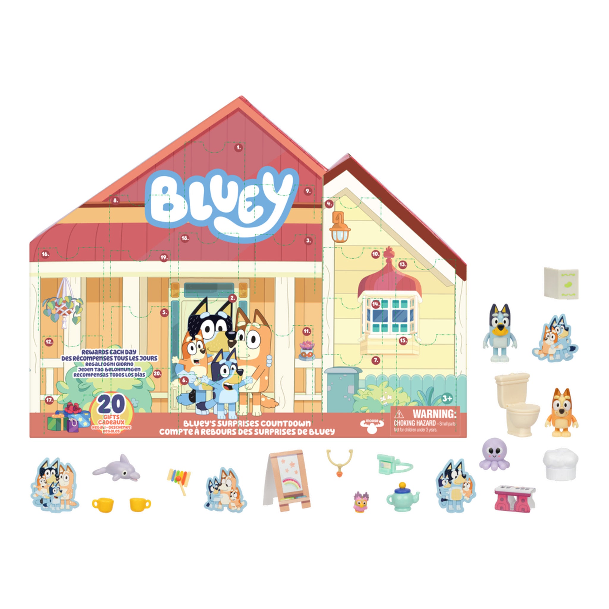 Bluey Any Occasion Surprise Countdown Calendar