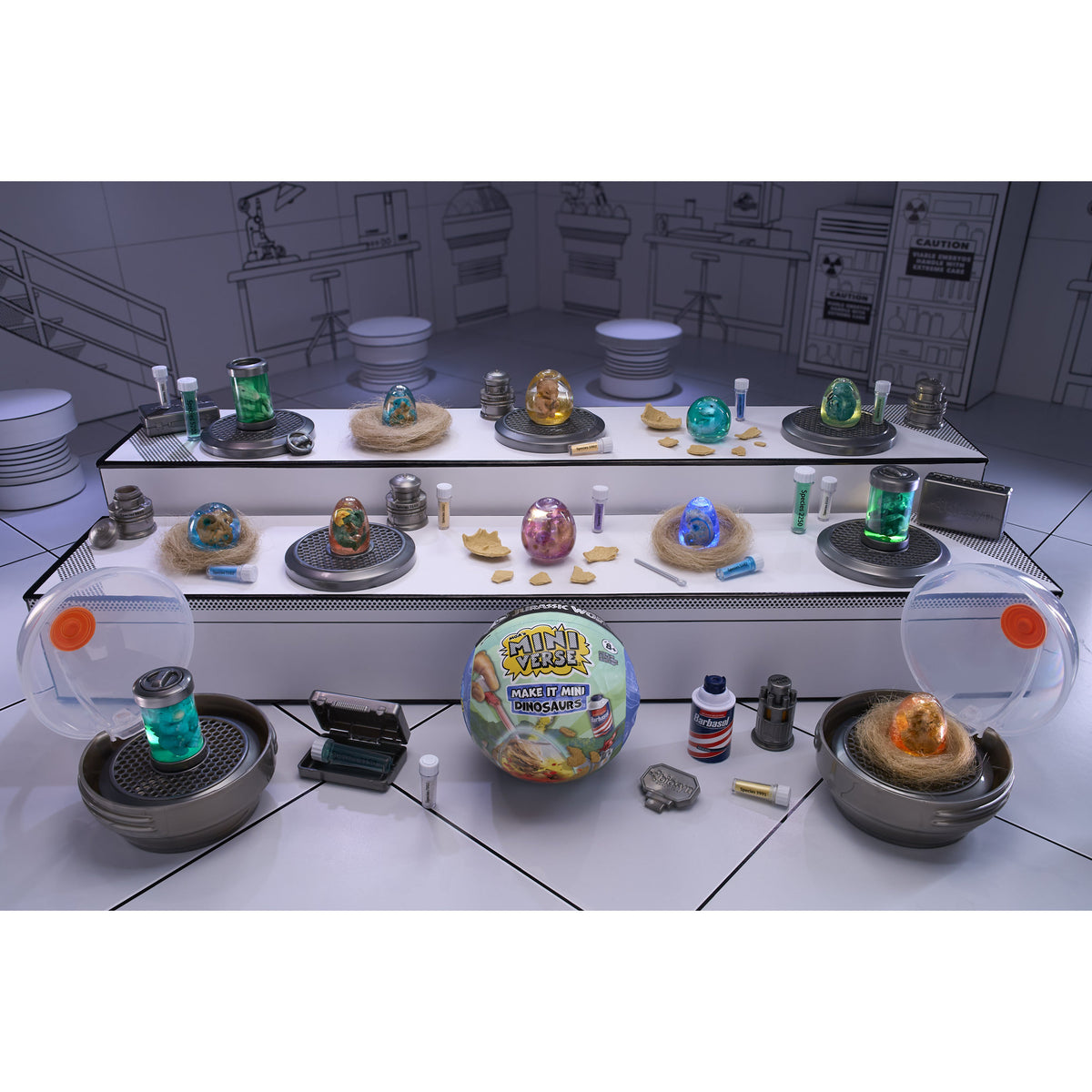 MGA's Miniverse Make It Mini - Jurassic World Dinosaurs Blind Capsules
