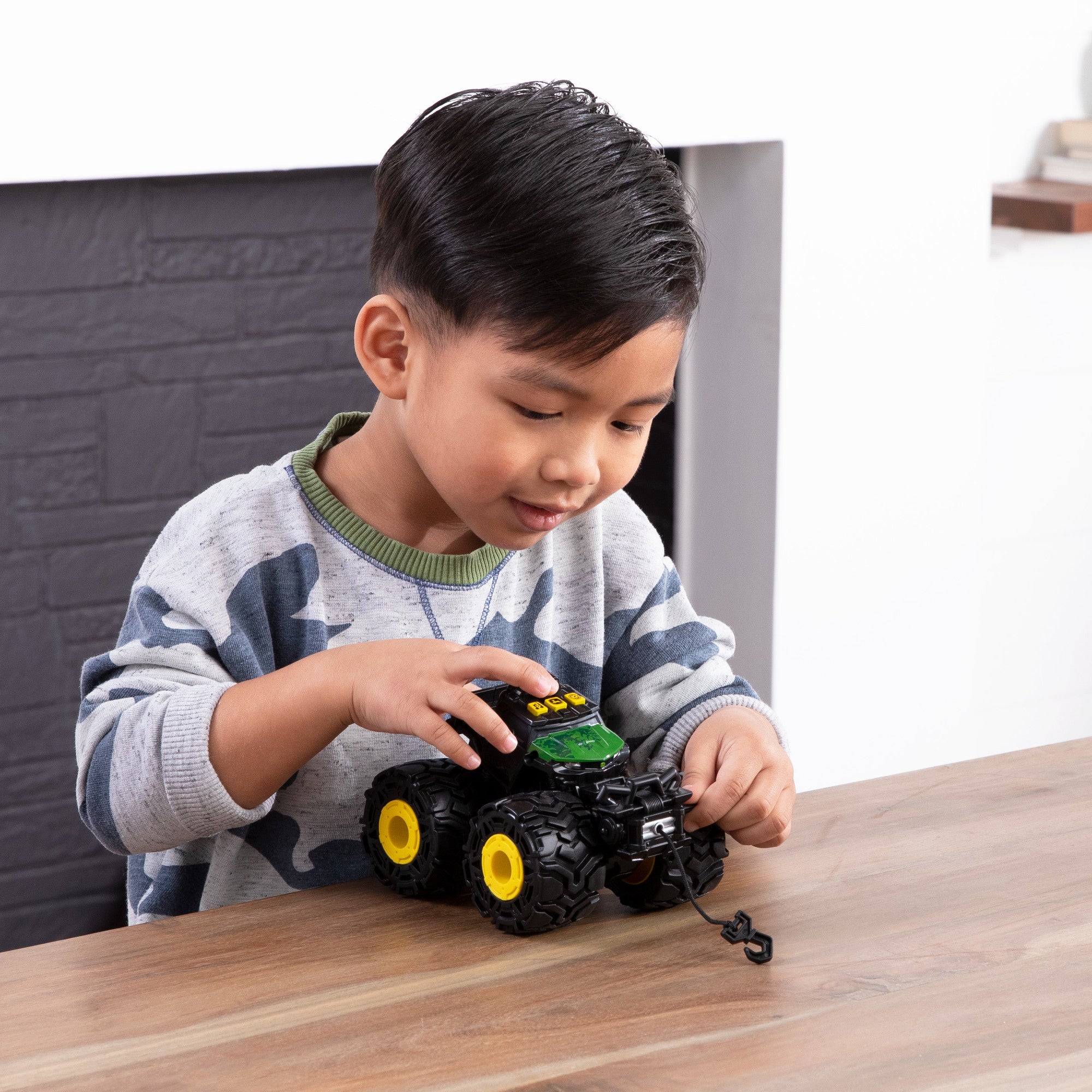 John Deere Kids 6 Inch Monster Treads Lights & Sounds Vehicle Gator
