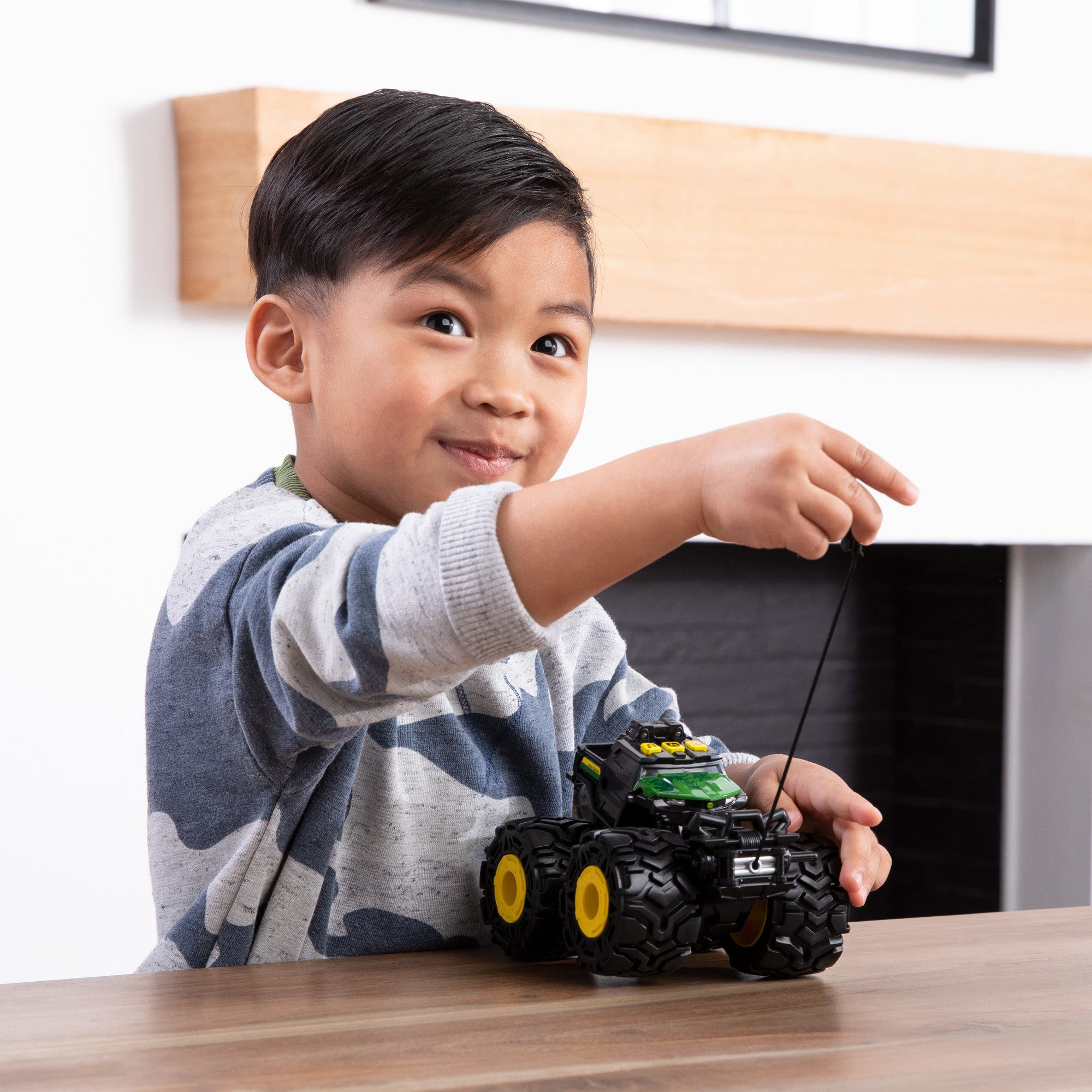 John Deere Kids 6 Inch Monster Treads Lights & Sounds Vehicle Gator