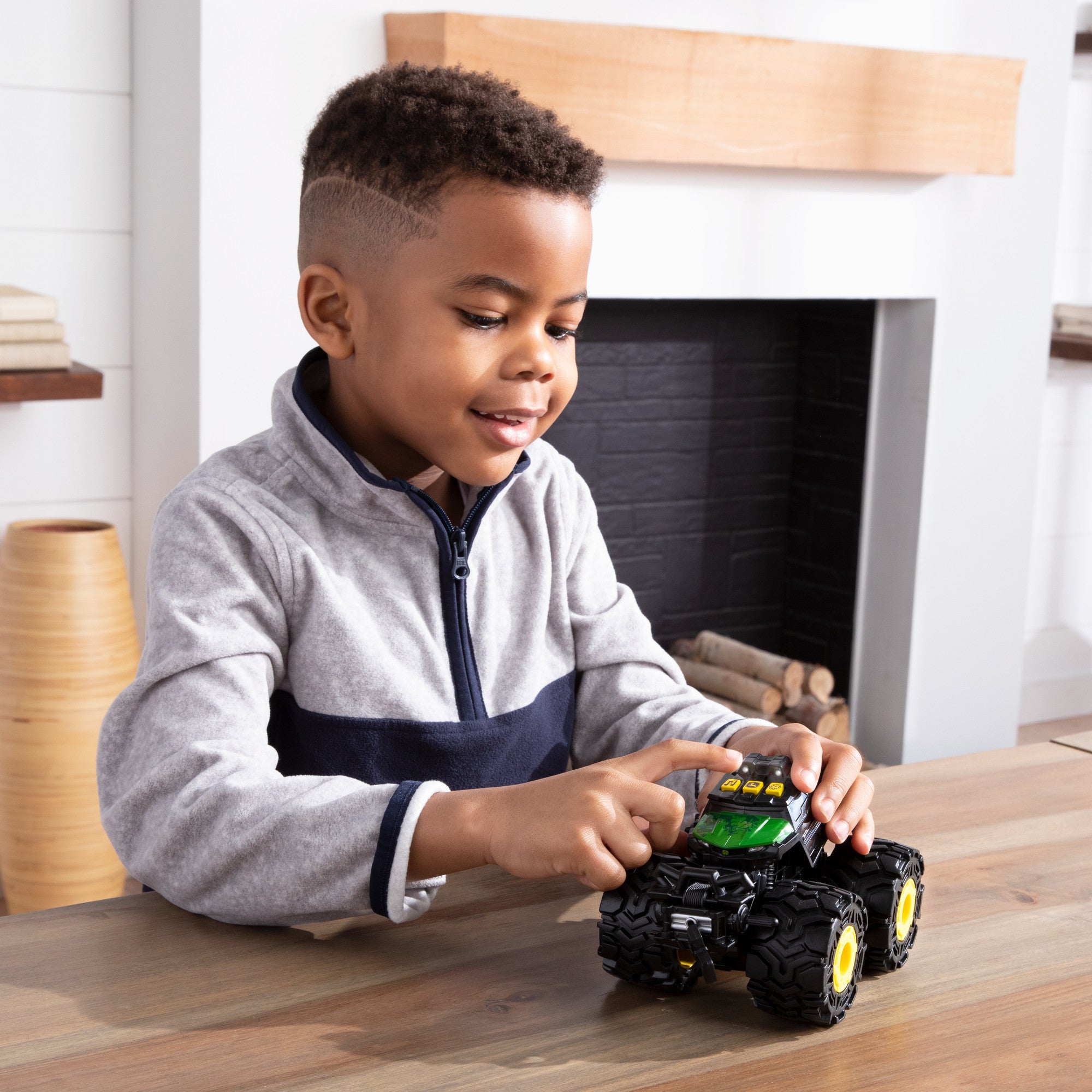 John Deere Kids 6 Inch Monster Treads Lights & Sounds Vehicle Gator