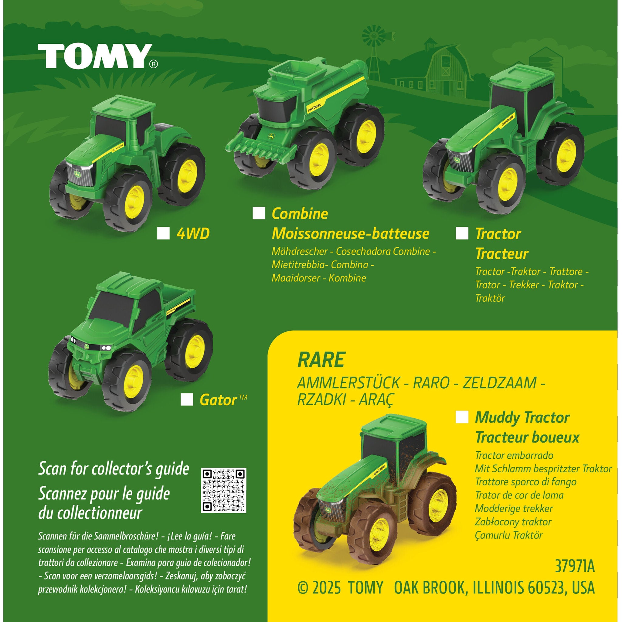John Deere Pullback Capsules Assorted Style
