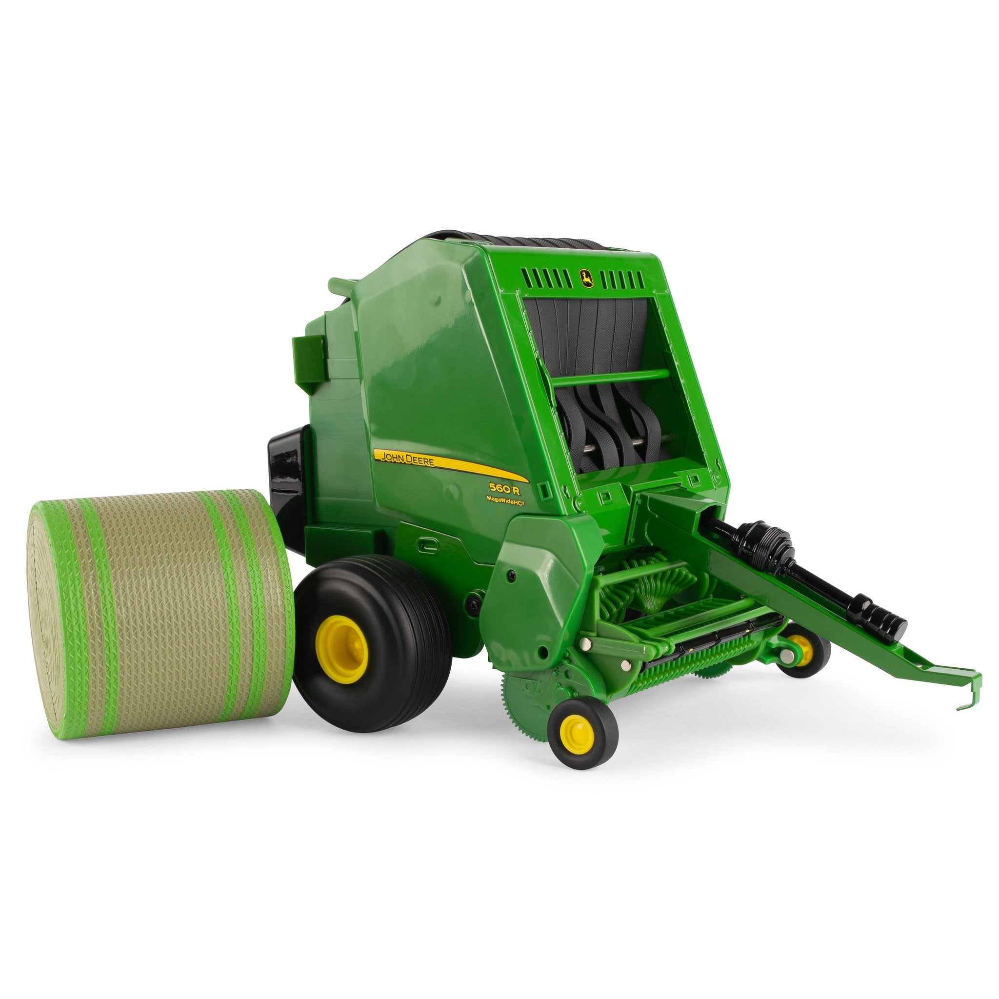 John Deere 1:16 Big Farm 6210R Tractor with Spreader