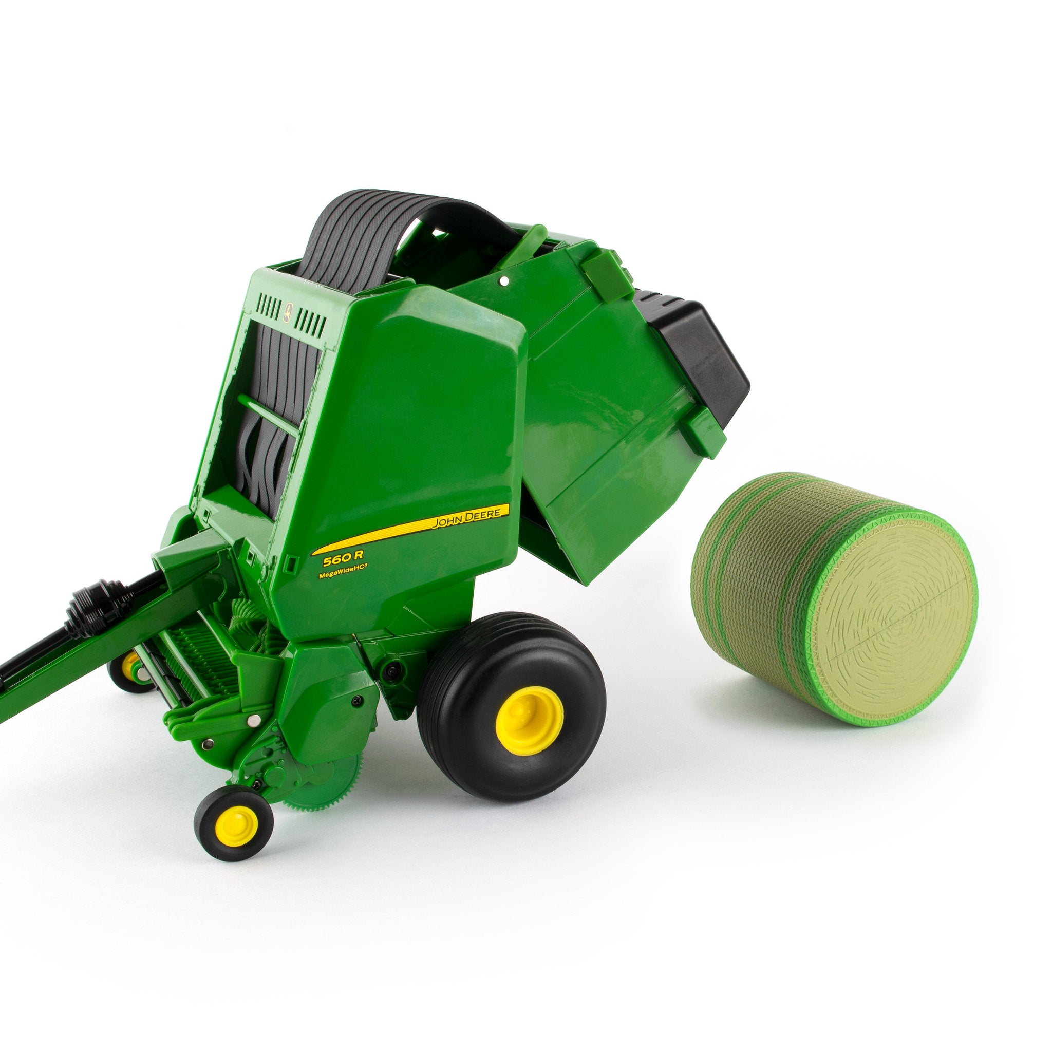 John Deere 1:16 Big Farm 6210R Tractor with Spreader